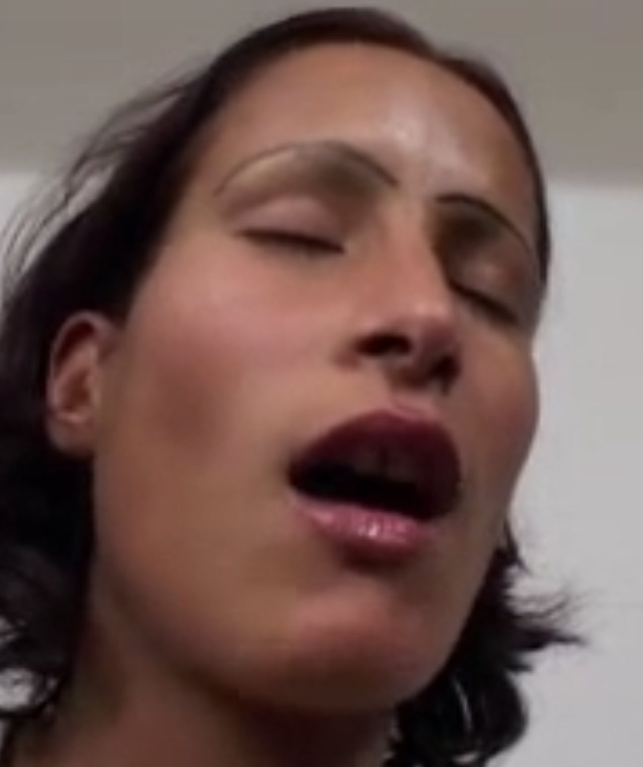 brunette gangbang natural