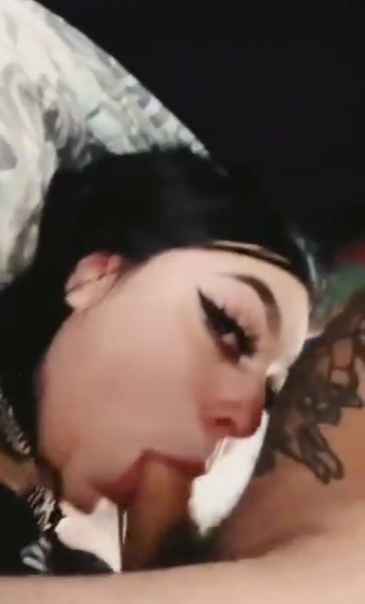 goth suck blowjob