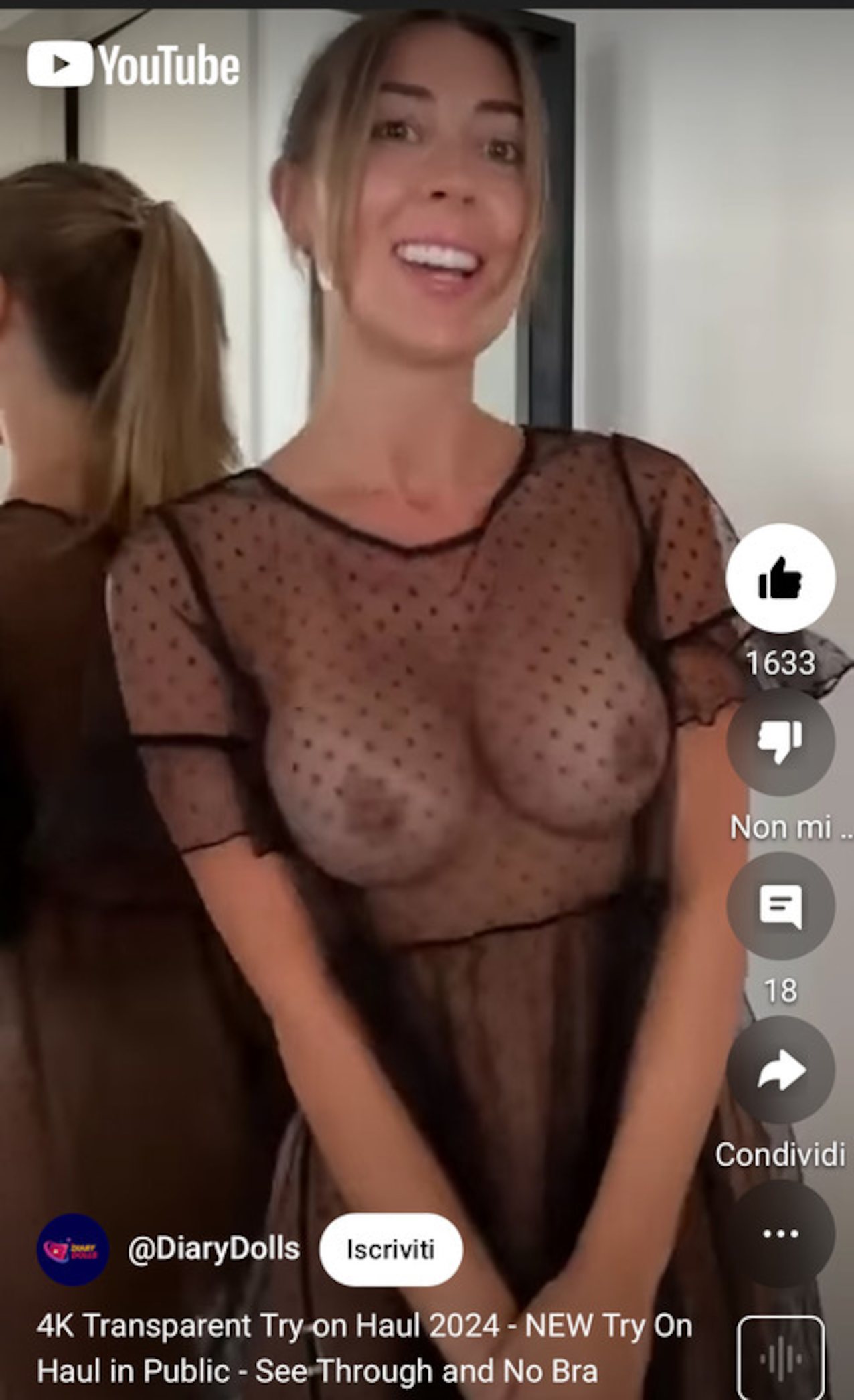 big tits blonde transparent