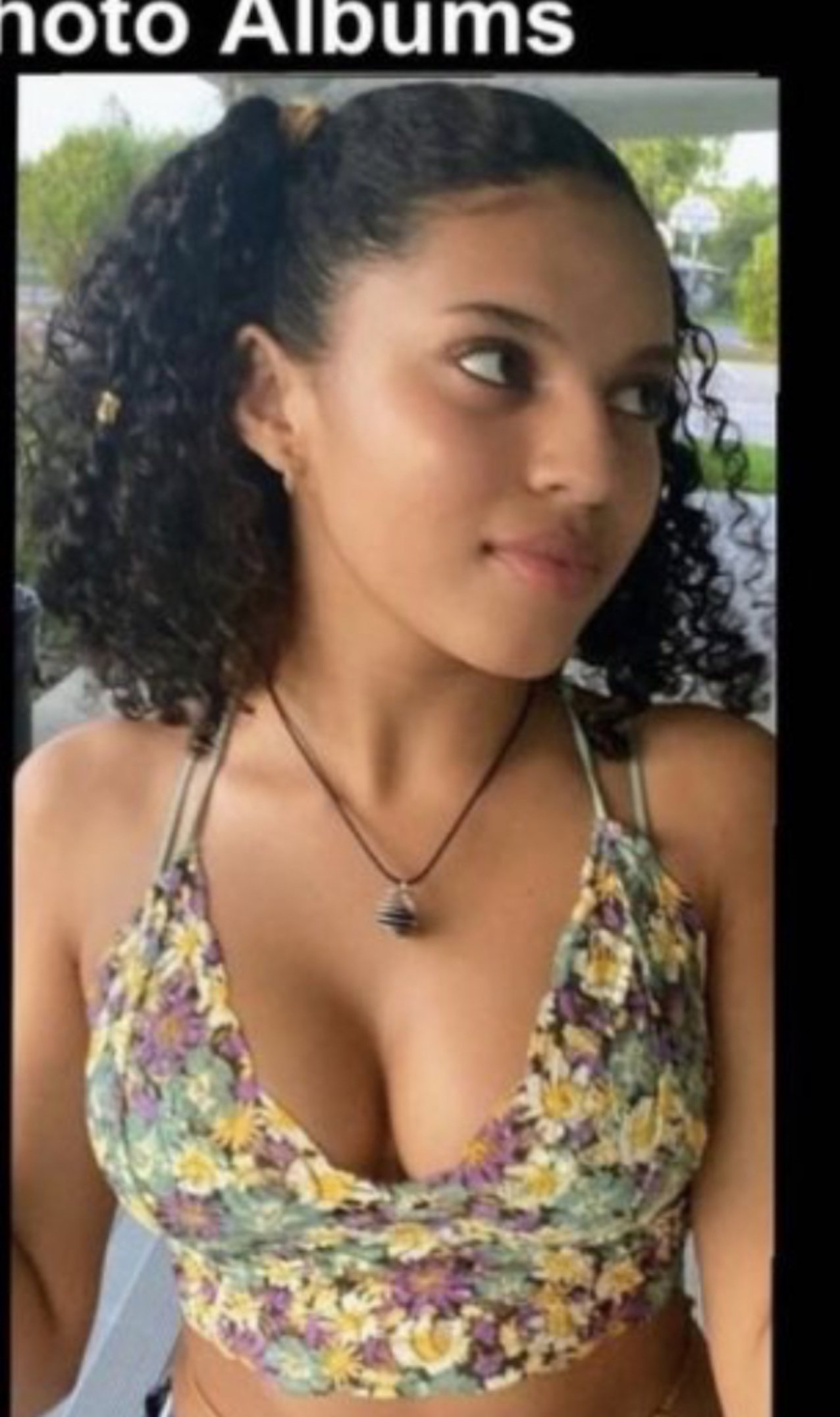 ebony teen cute face