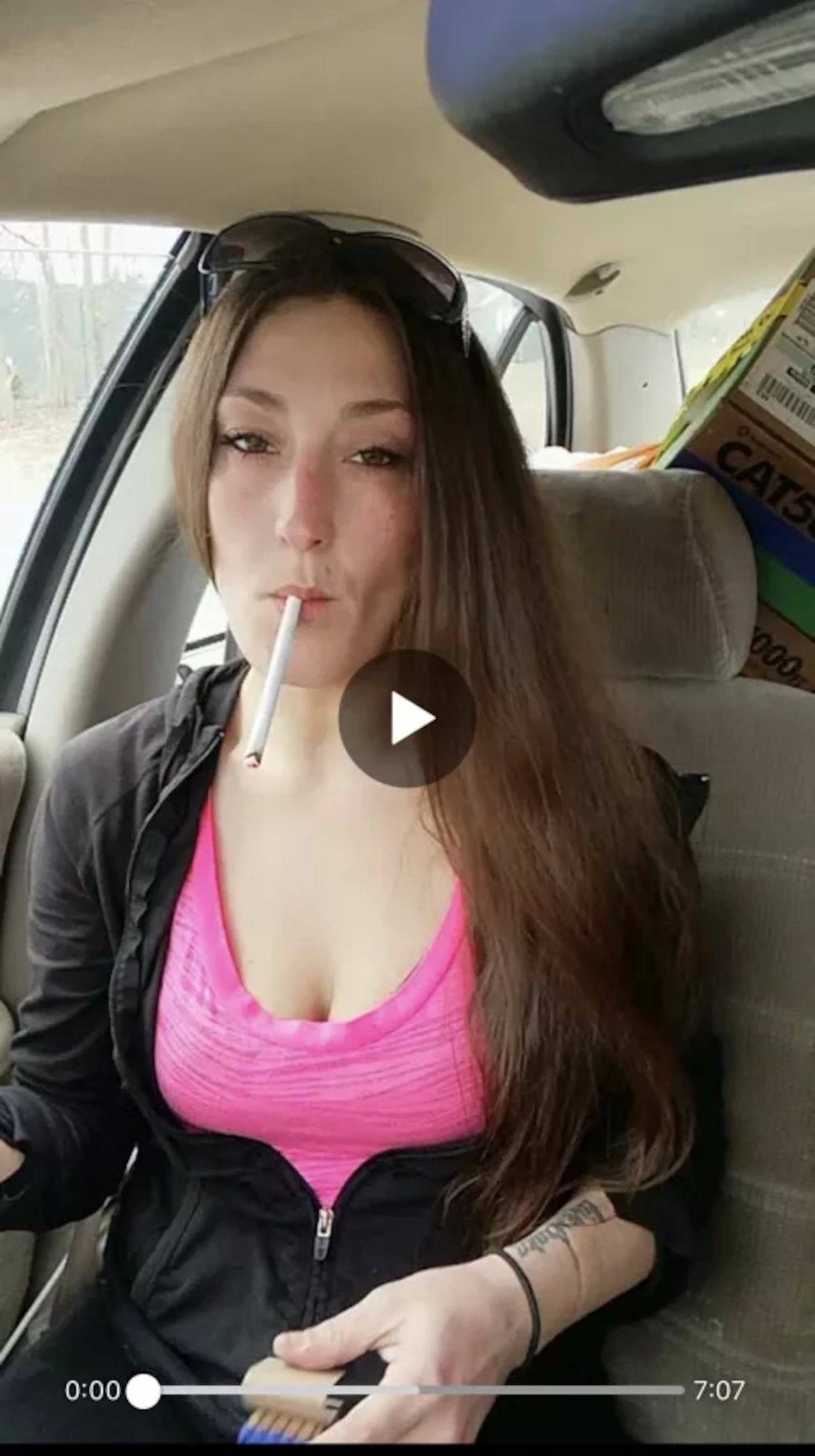 smoking amateur fetish