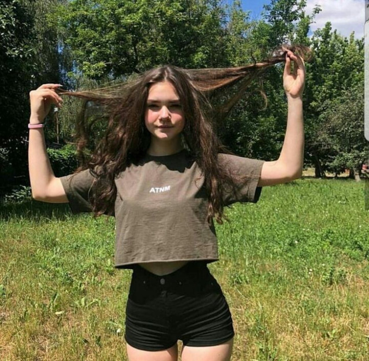 beautiful brunette beauty
