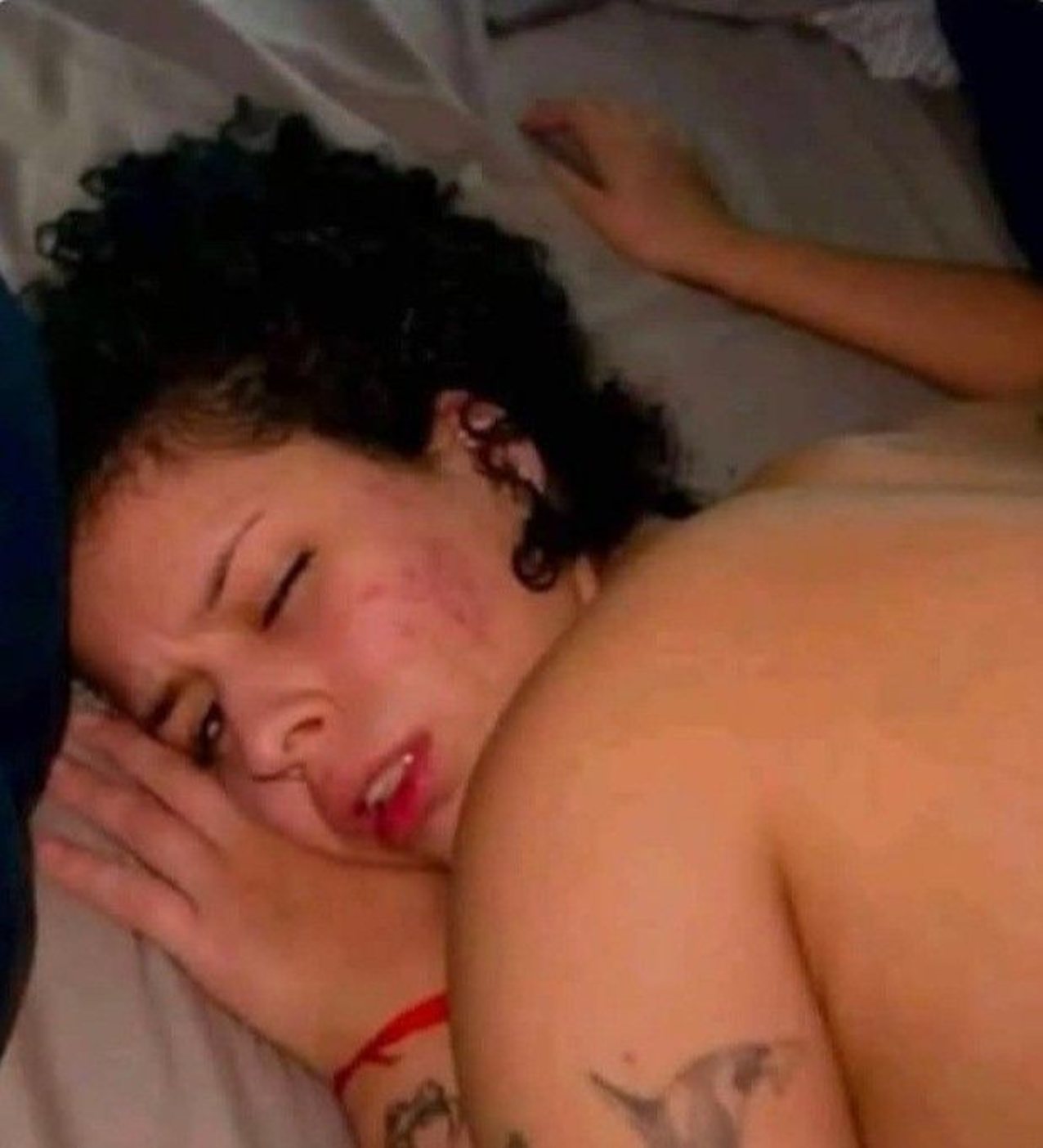 curly tattoo chubby