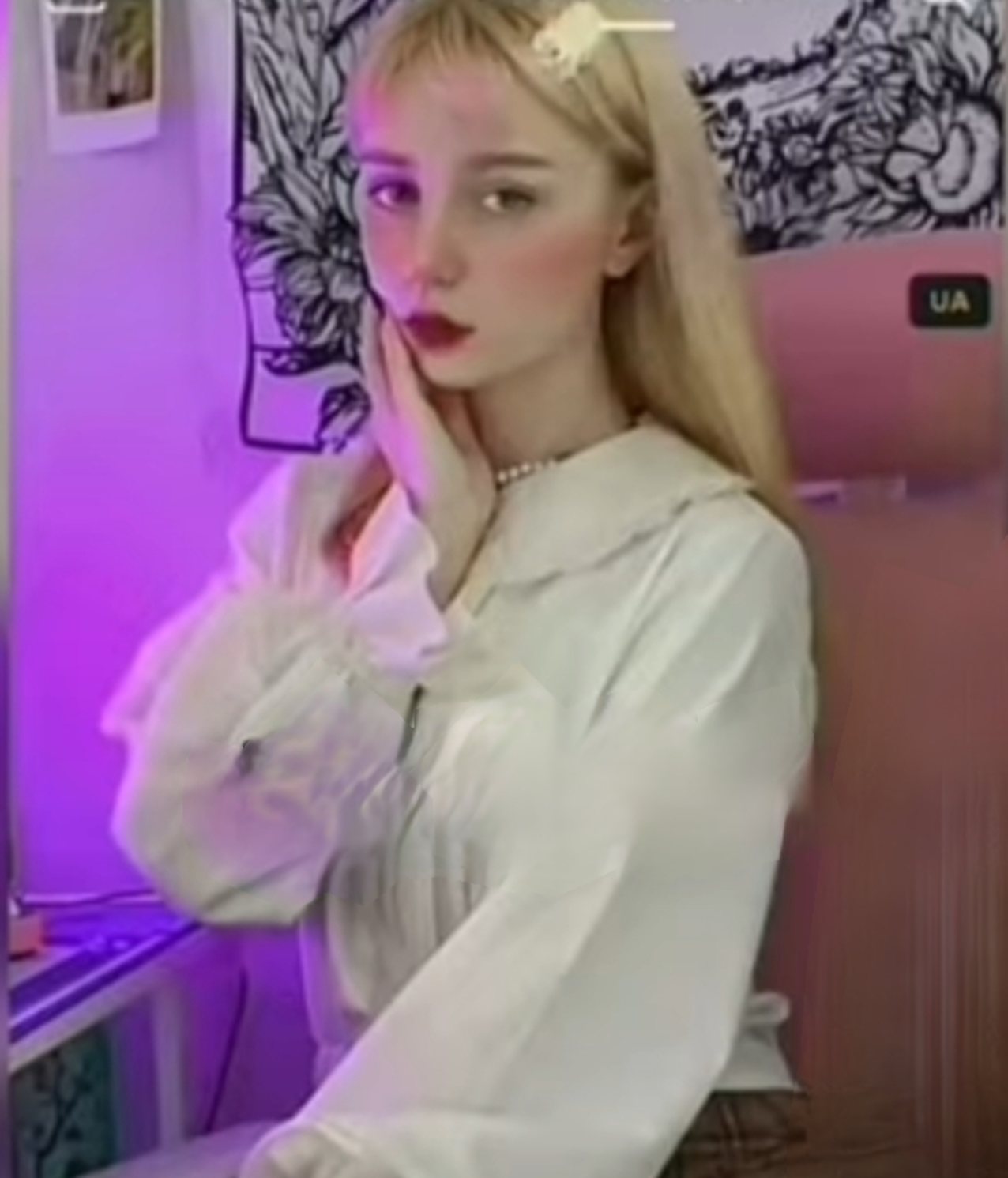cute blonde pretty