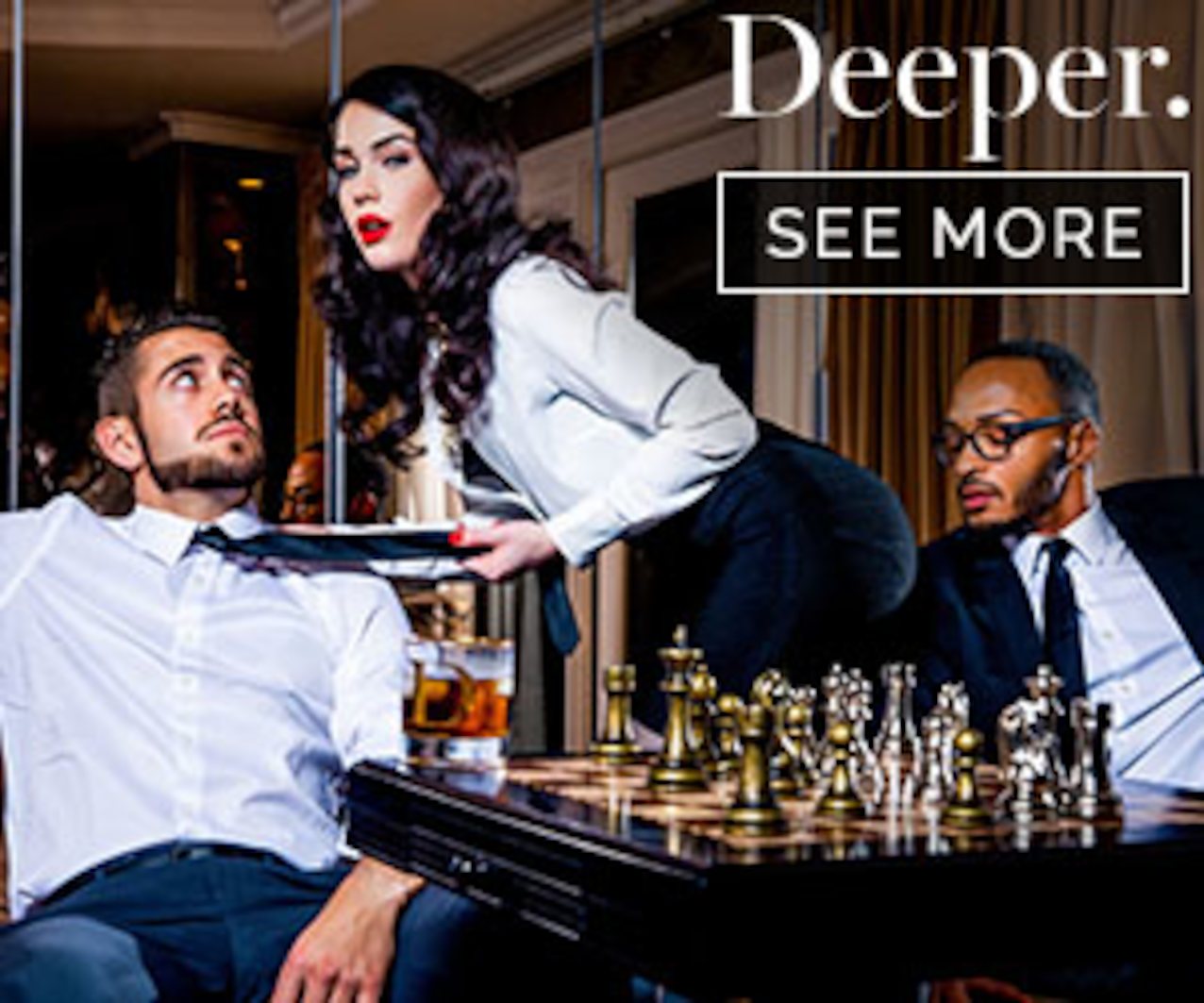 deeper threesome advert