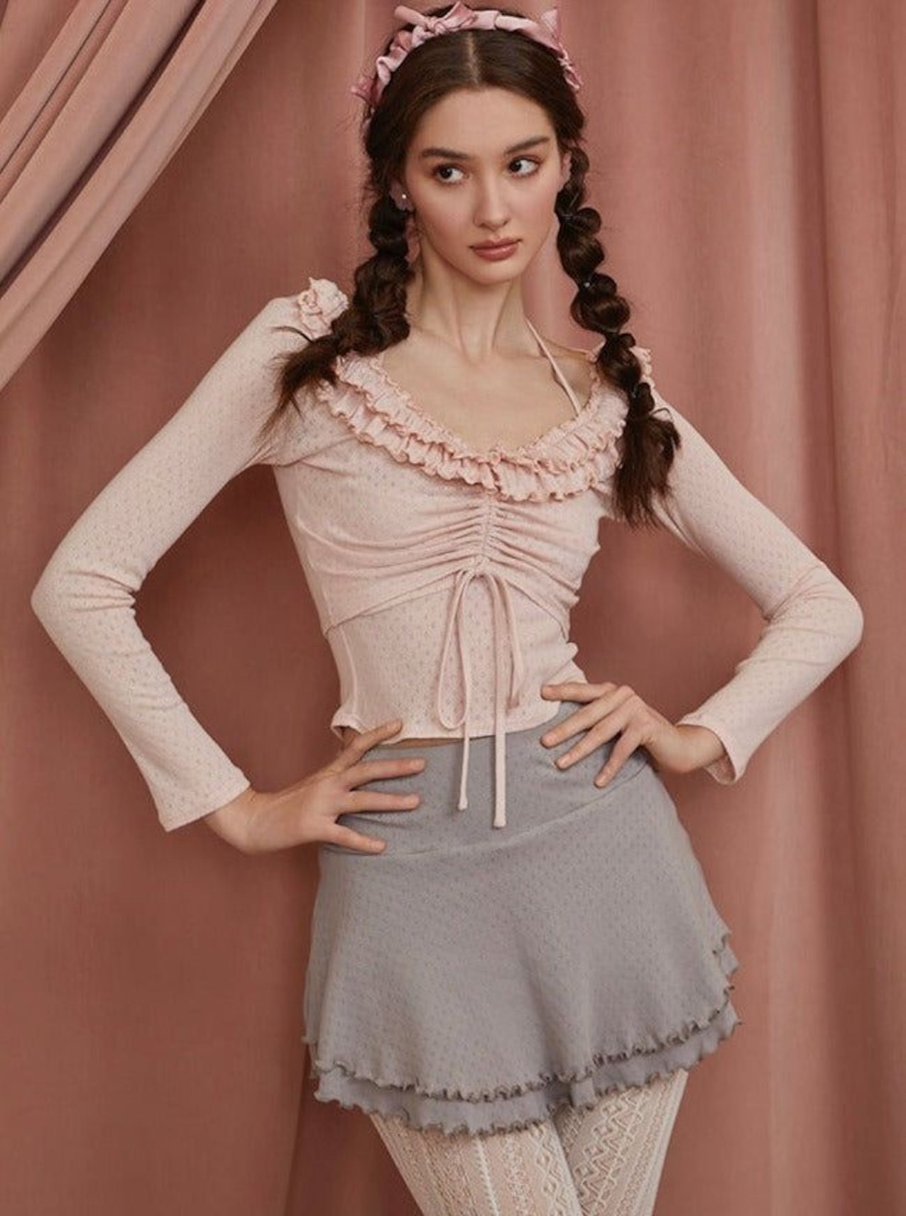tall model cute