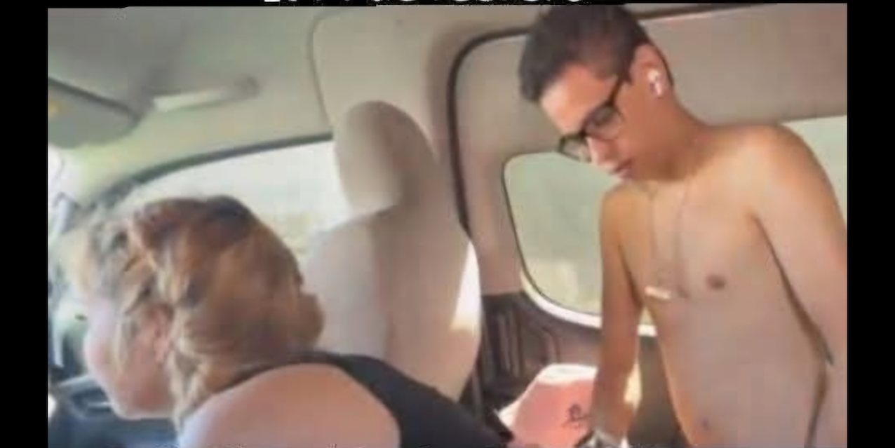 car blonde beatifull big ass