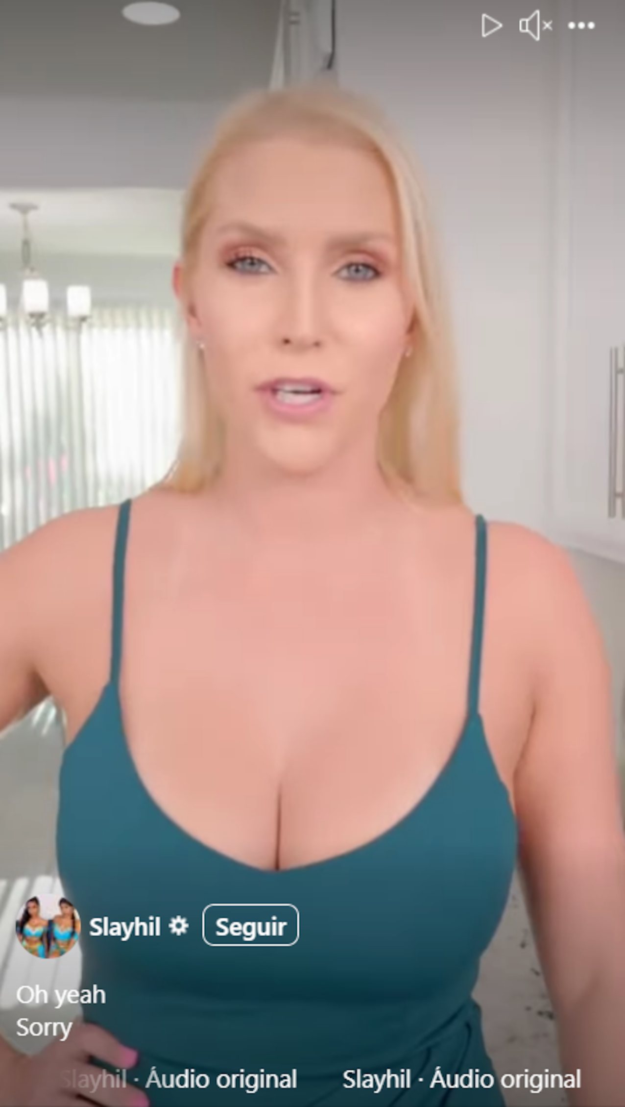 blonde big boobs gray eyes