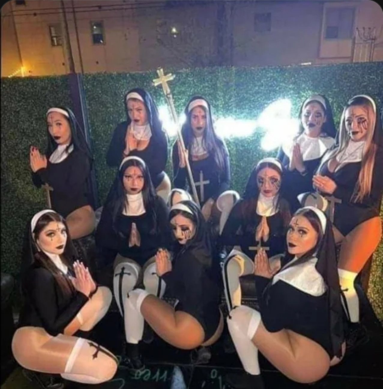 nun cursed nun religion