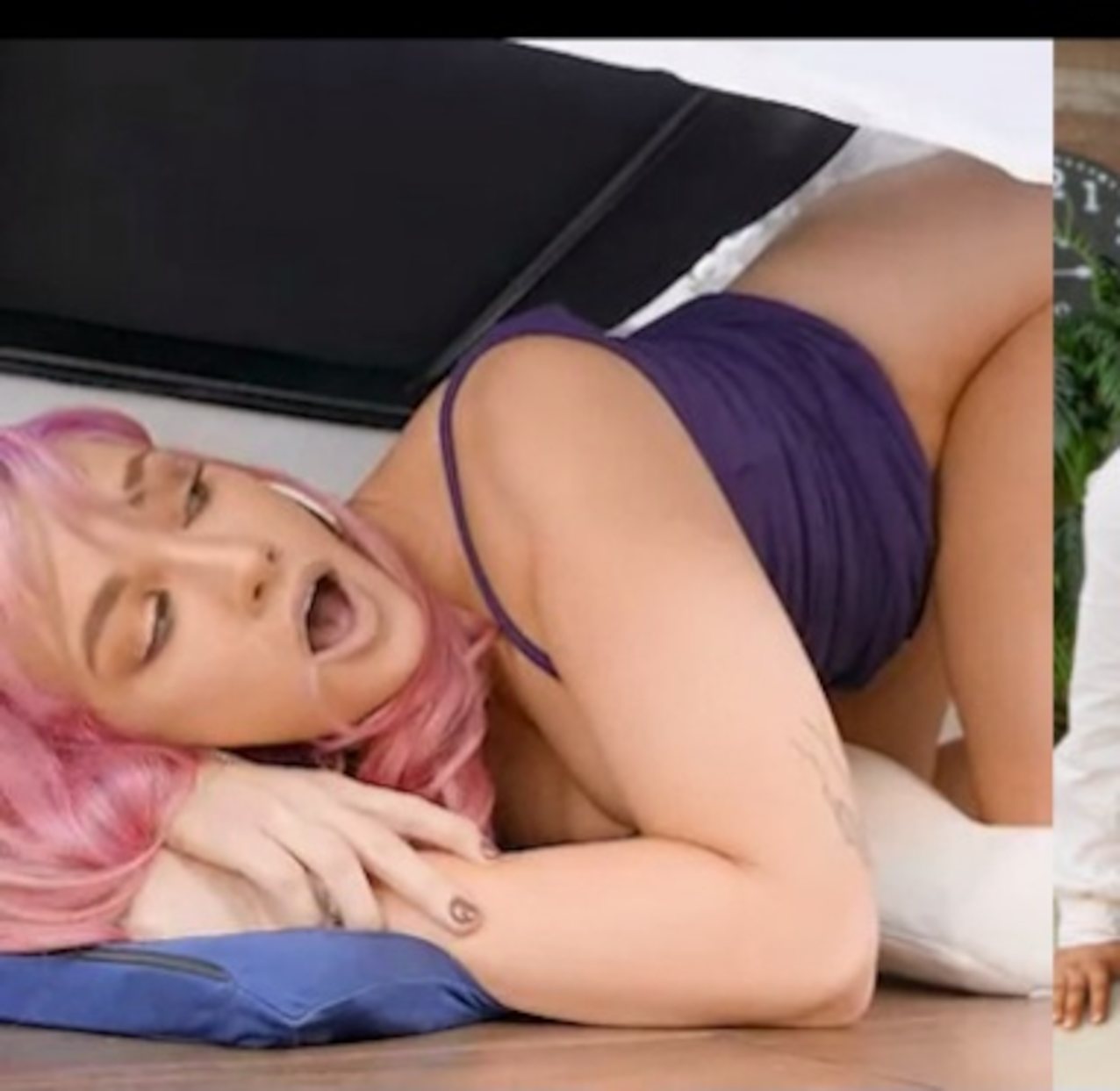 big ass pink hair big tits