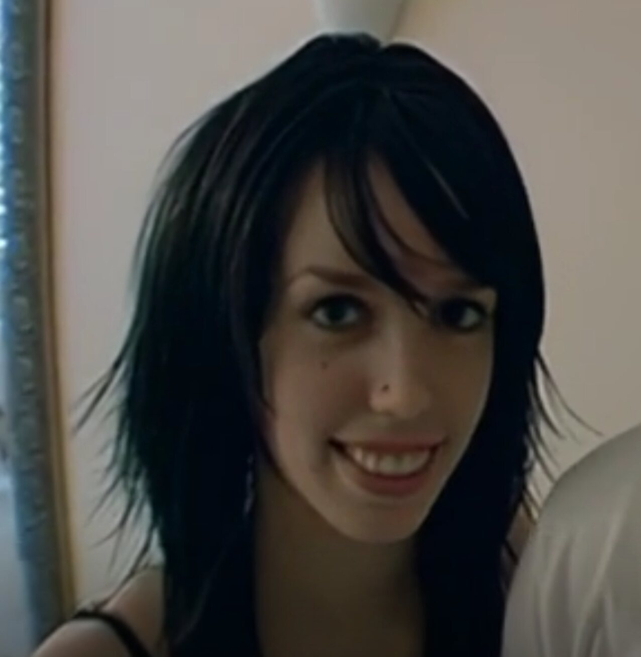 black hair emo skinny