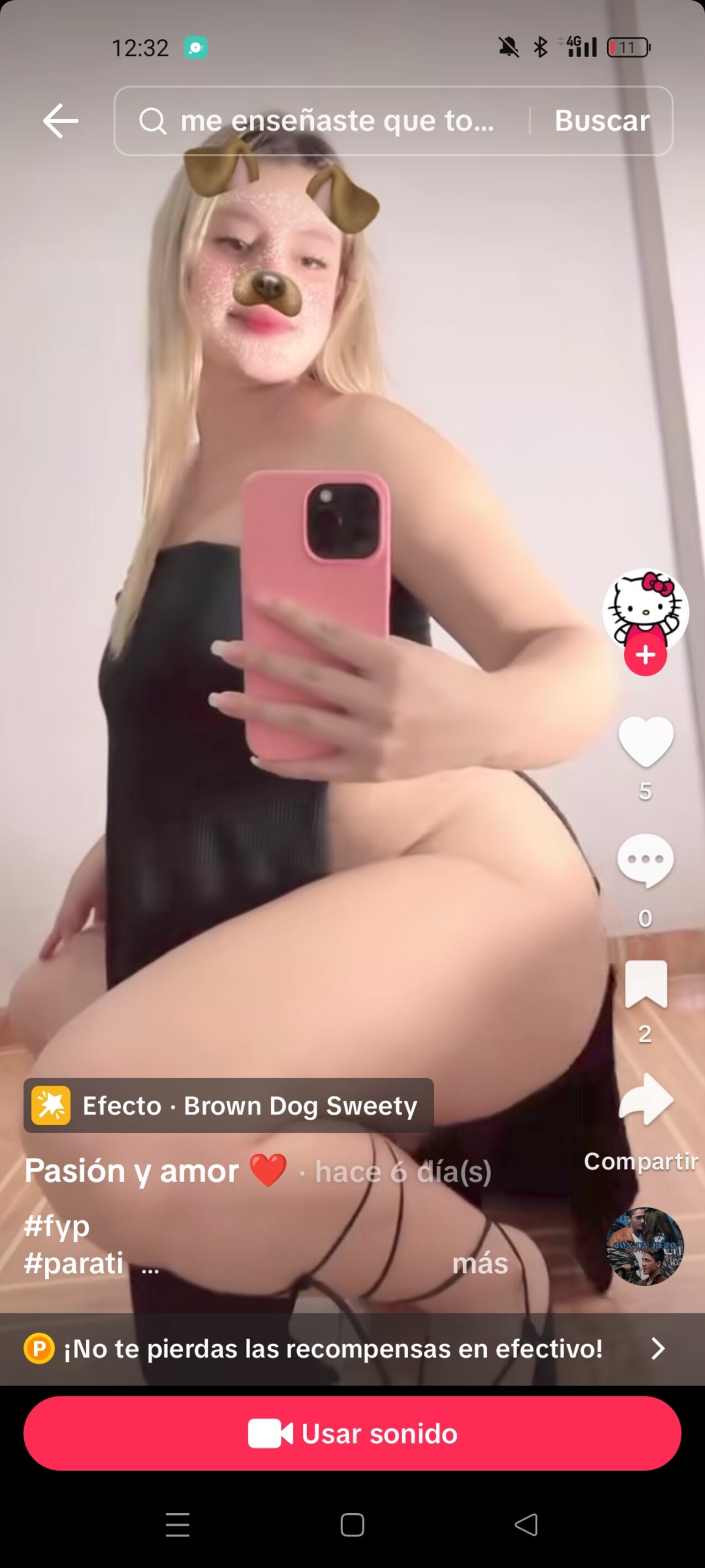 camgirl tiktok dance