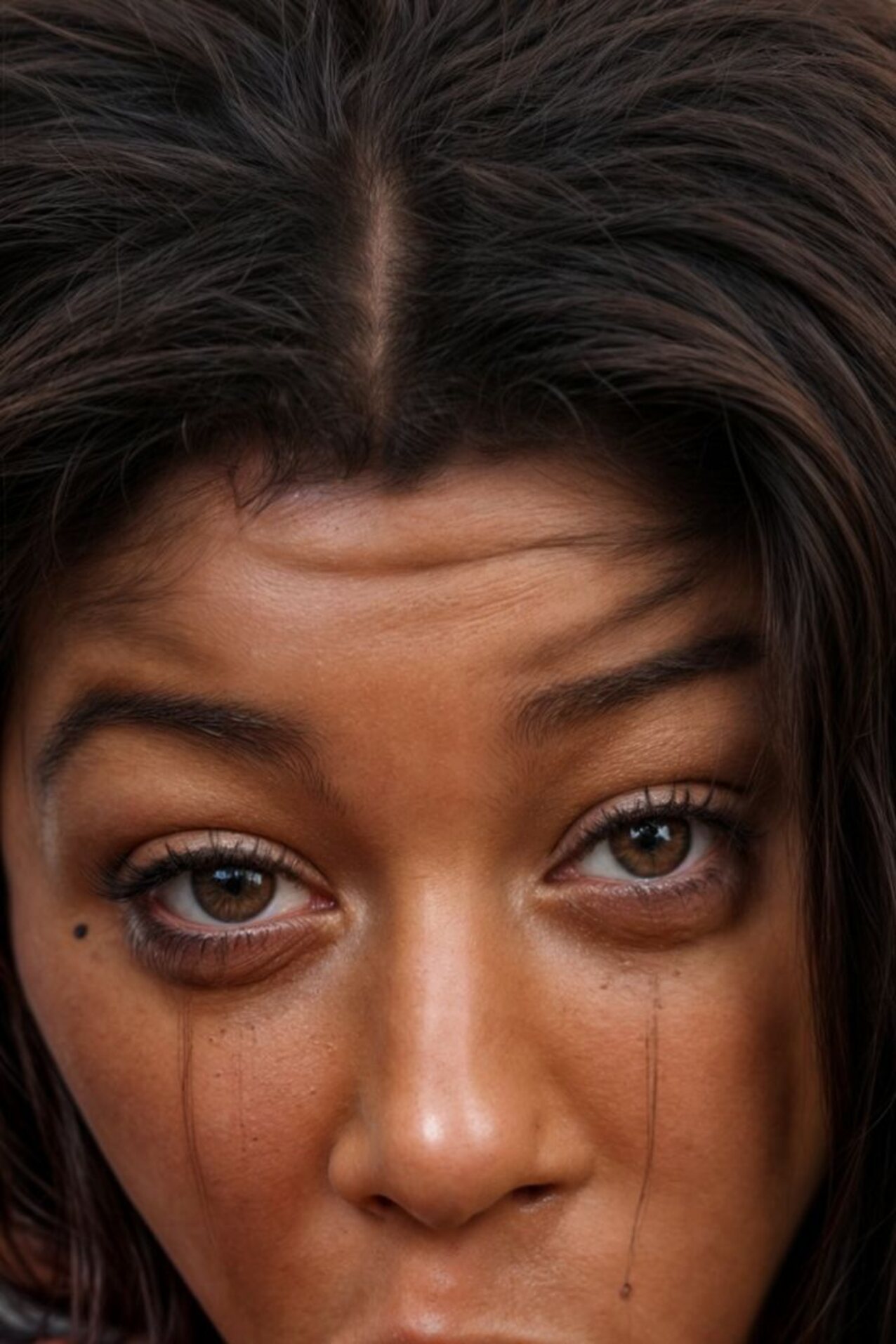 ebony mascara blowjob