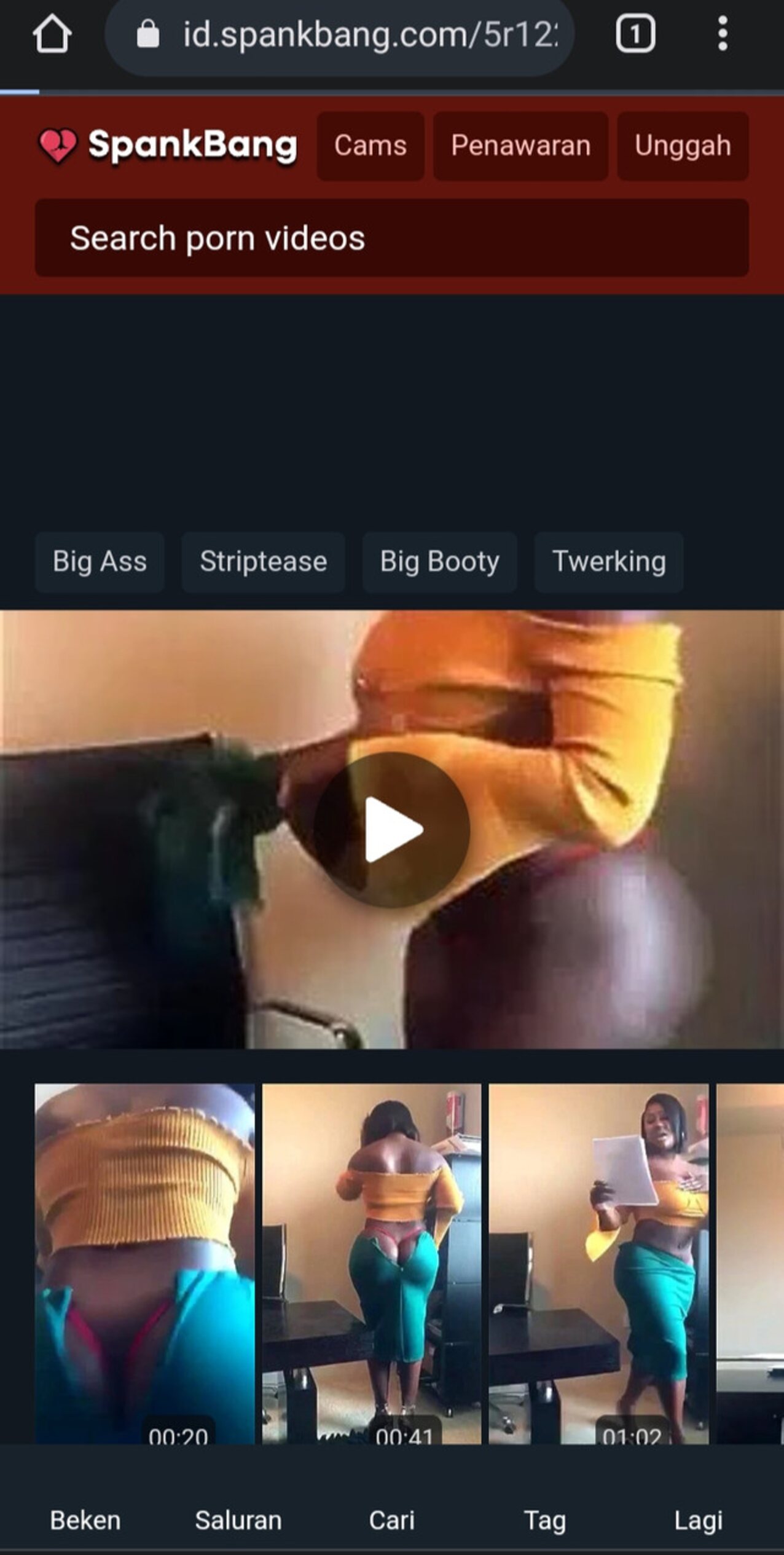 spankbang ebony big booty