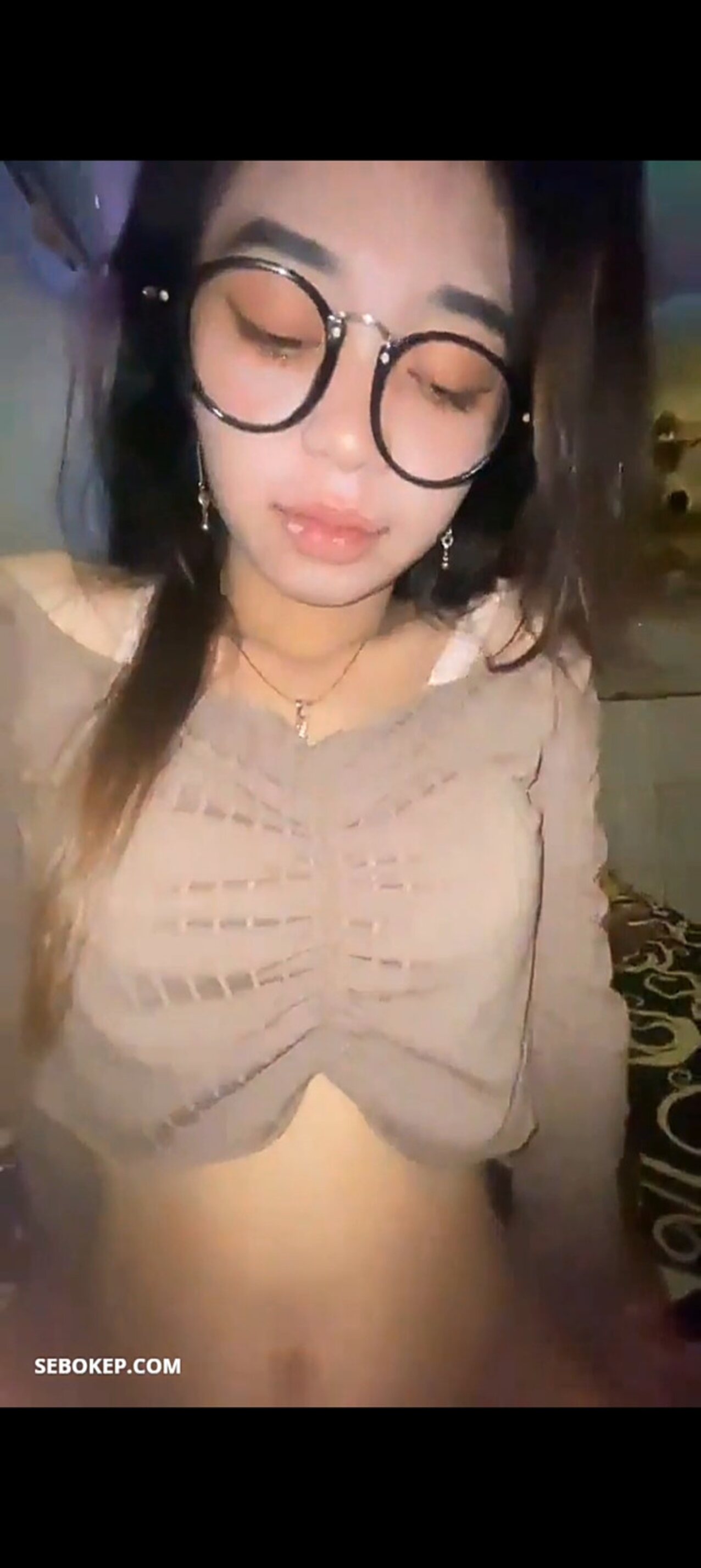asian amateur glasses