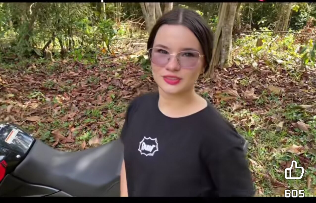 latina busty outdoor