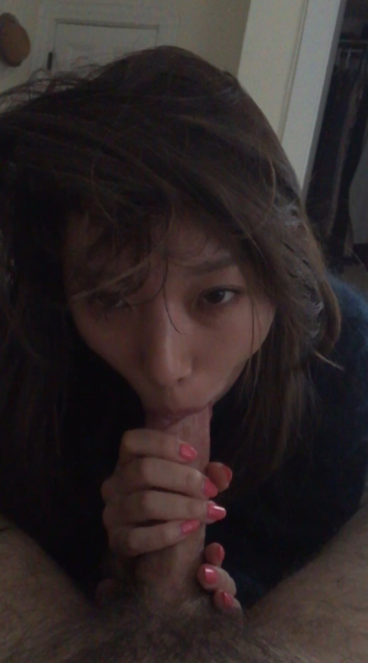 asian cute blowjob
