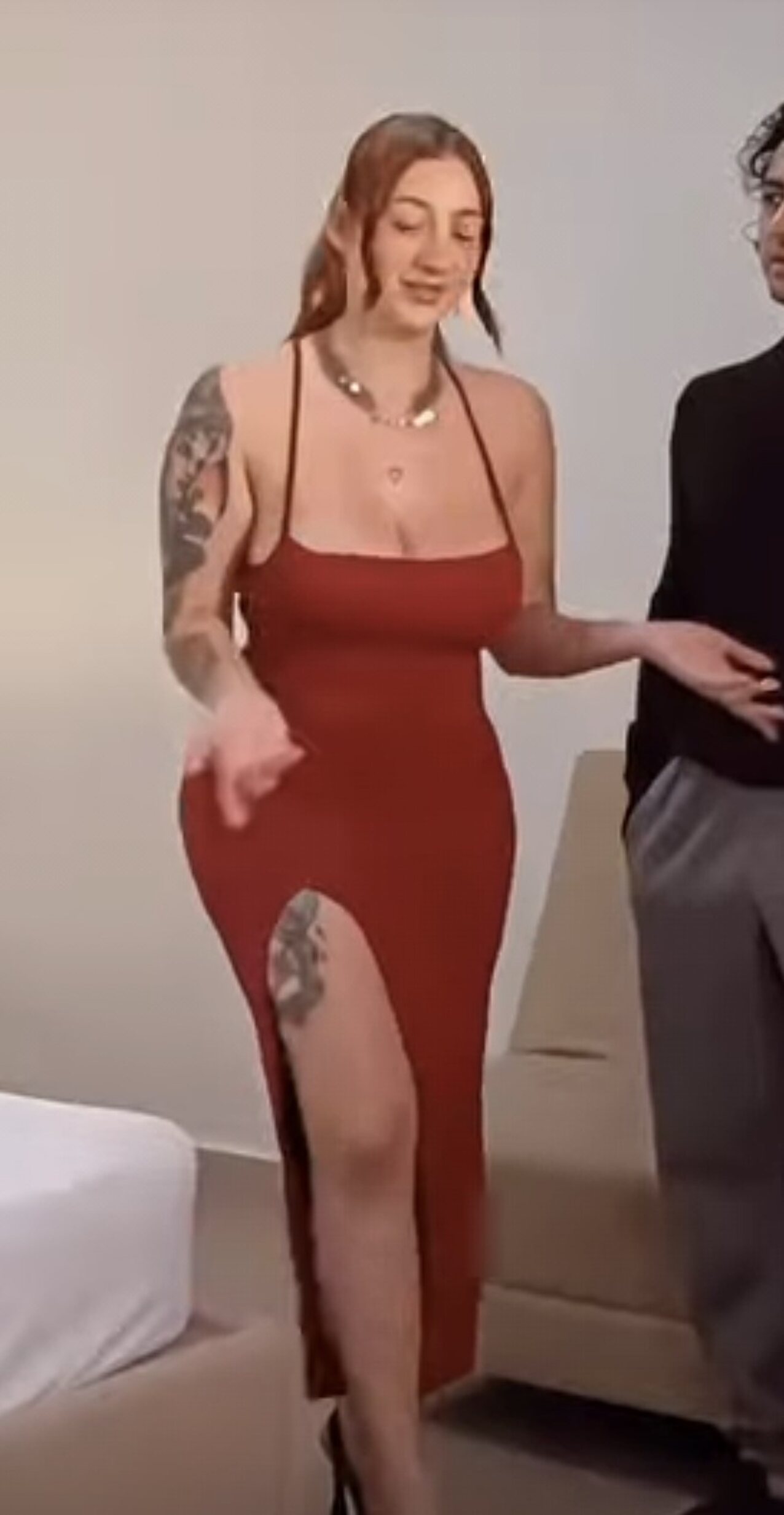 thick red bbw