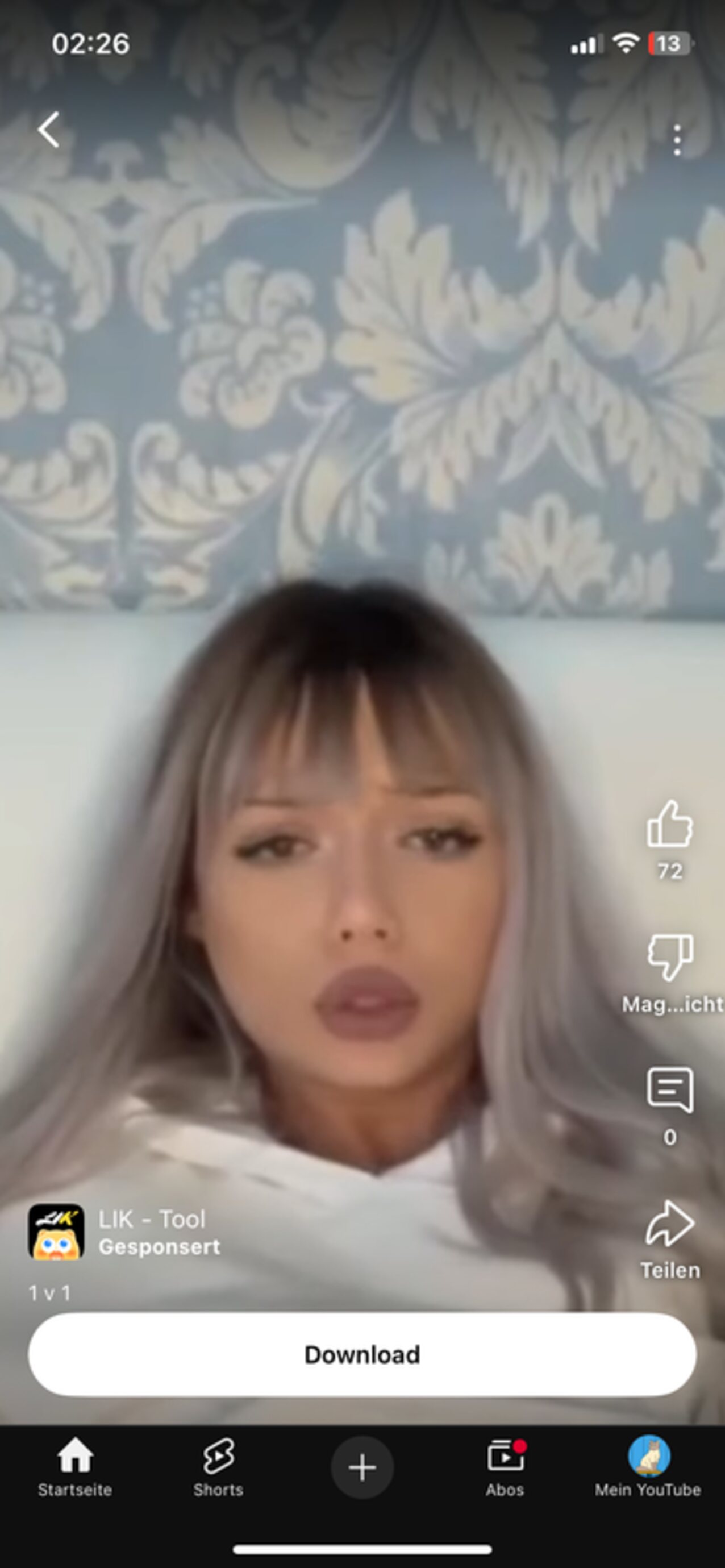 blonde youtube shorts youtube