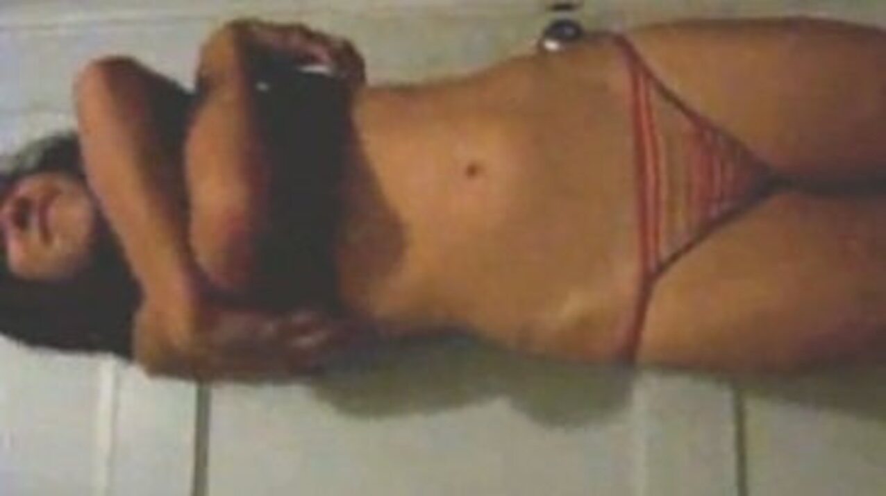skinny bikini thong