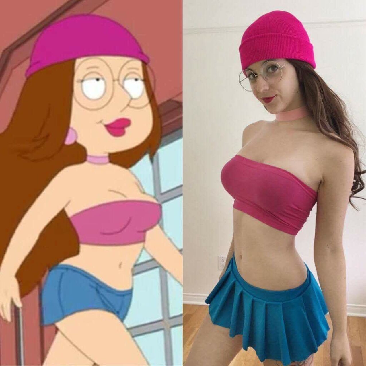 teen white cosplay