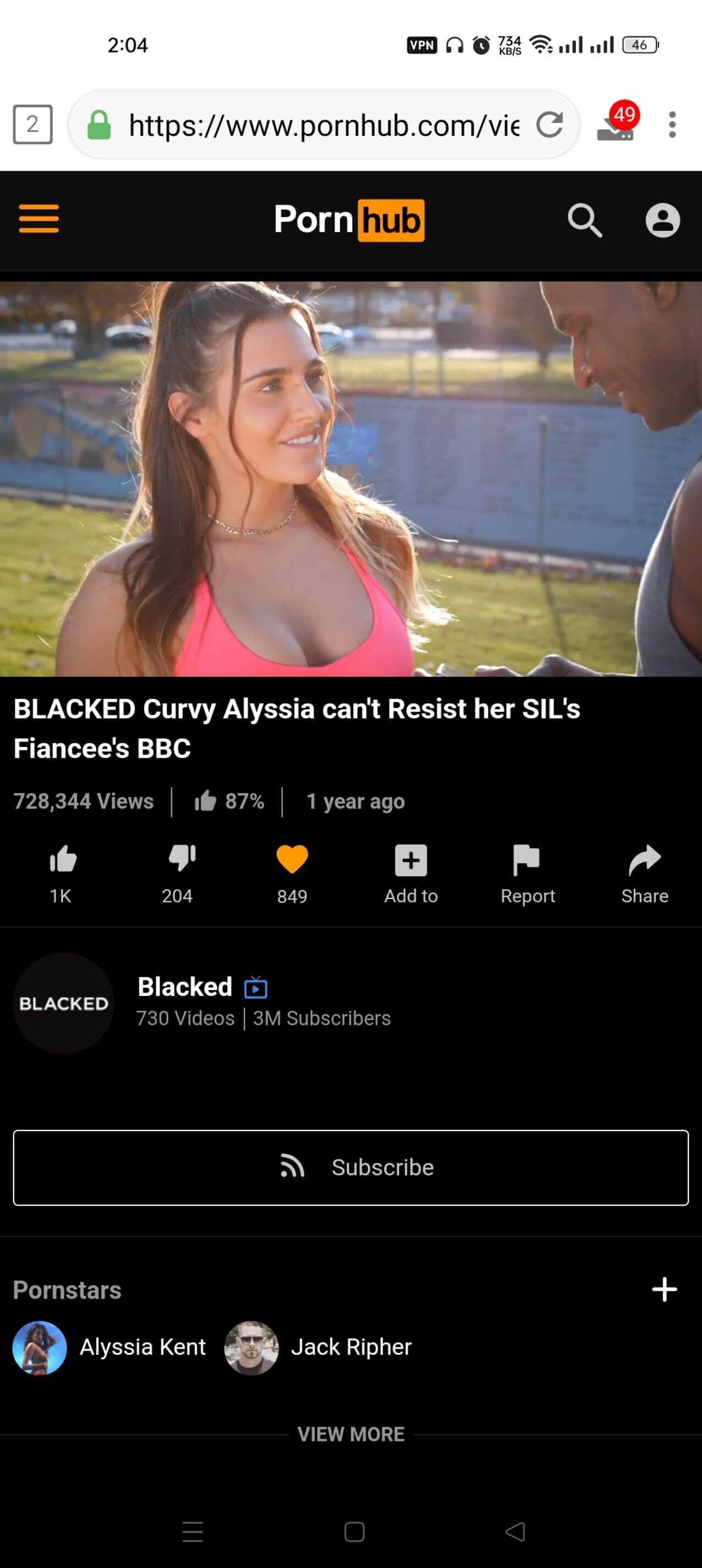 camgirl ebony blacked