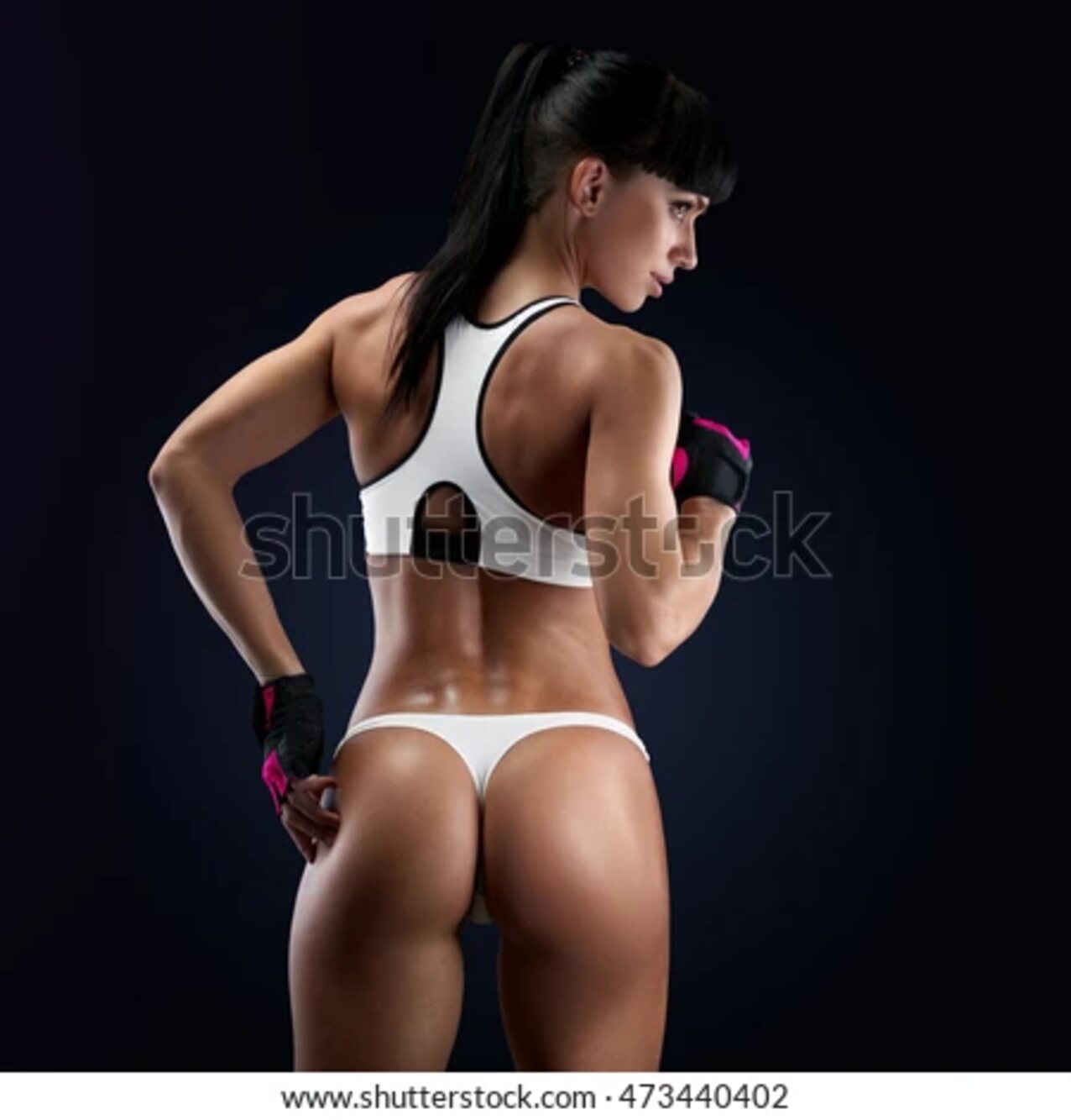 muscular fit ass
