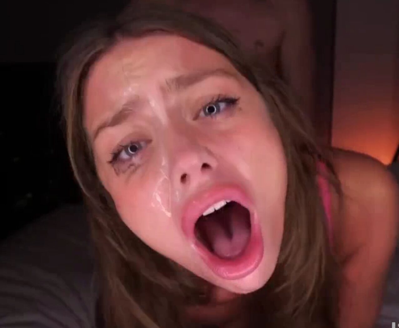 amateur brunette pov