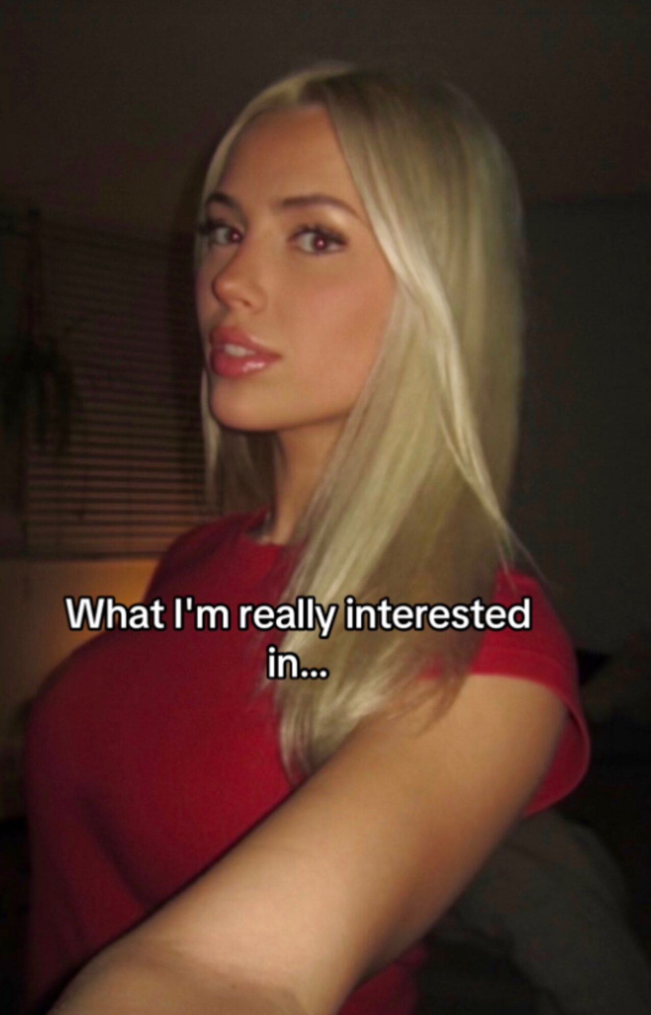 tiktok blonde cute