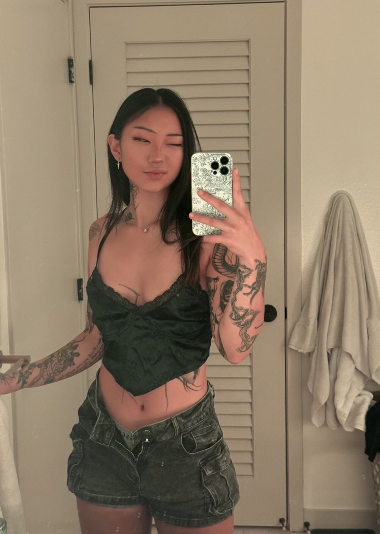 asian tats baddie