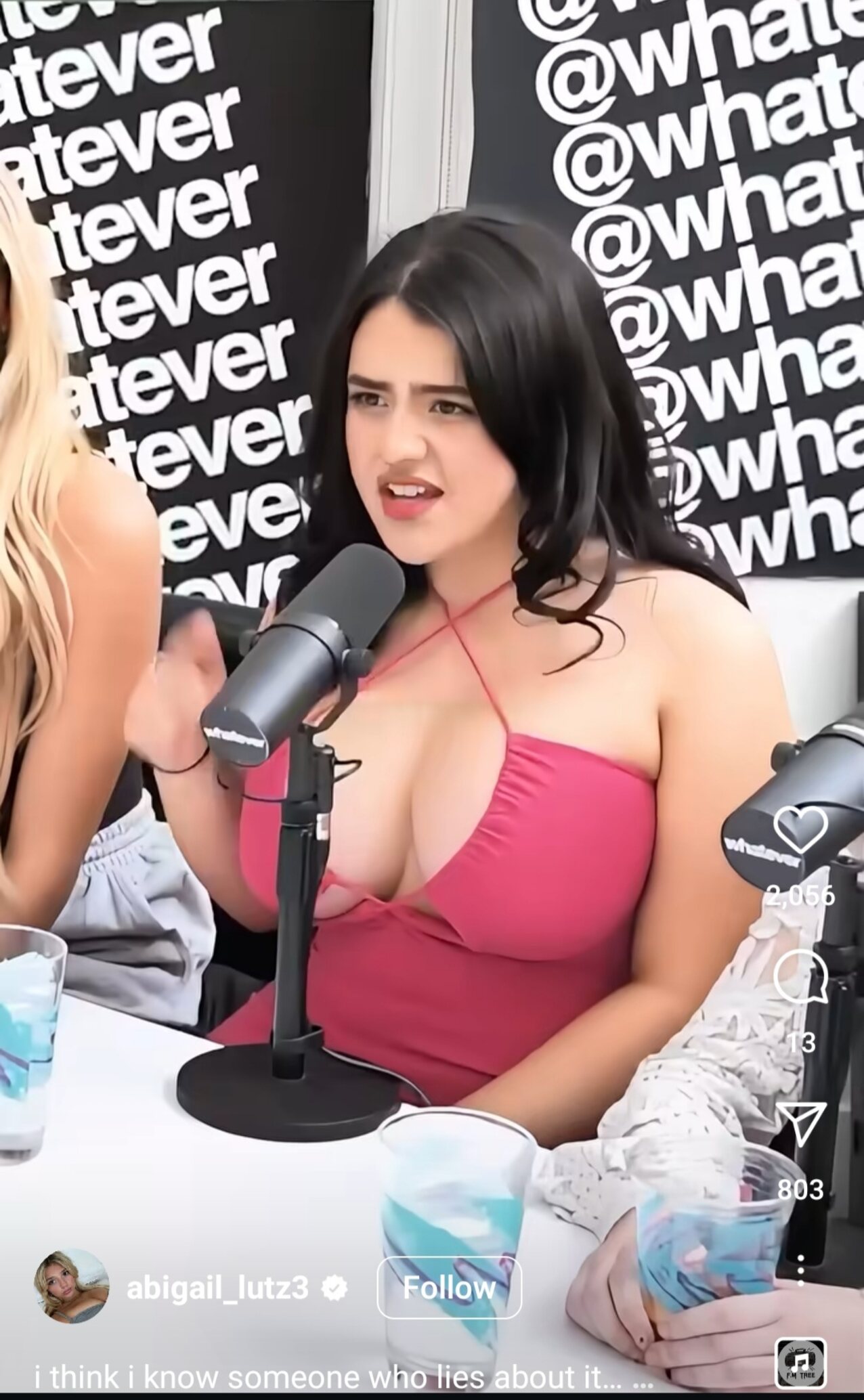 busty dark hair podcast
