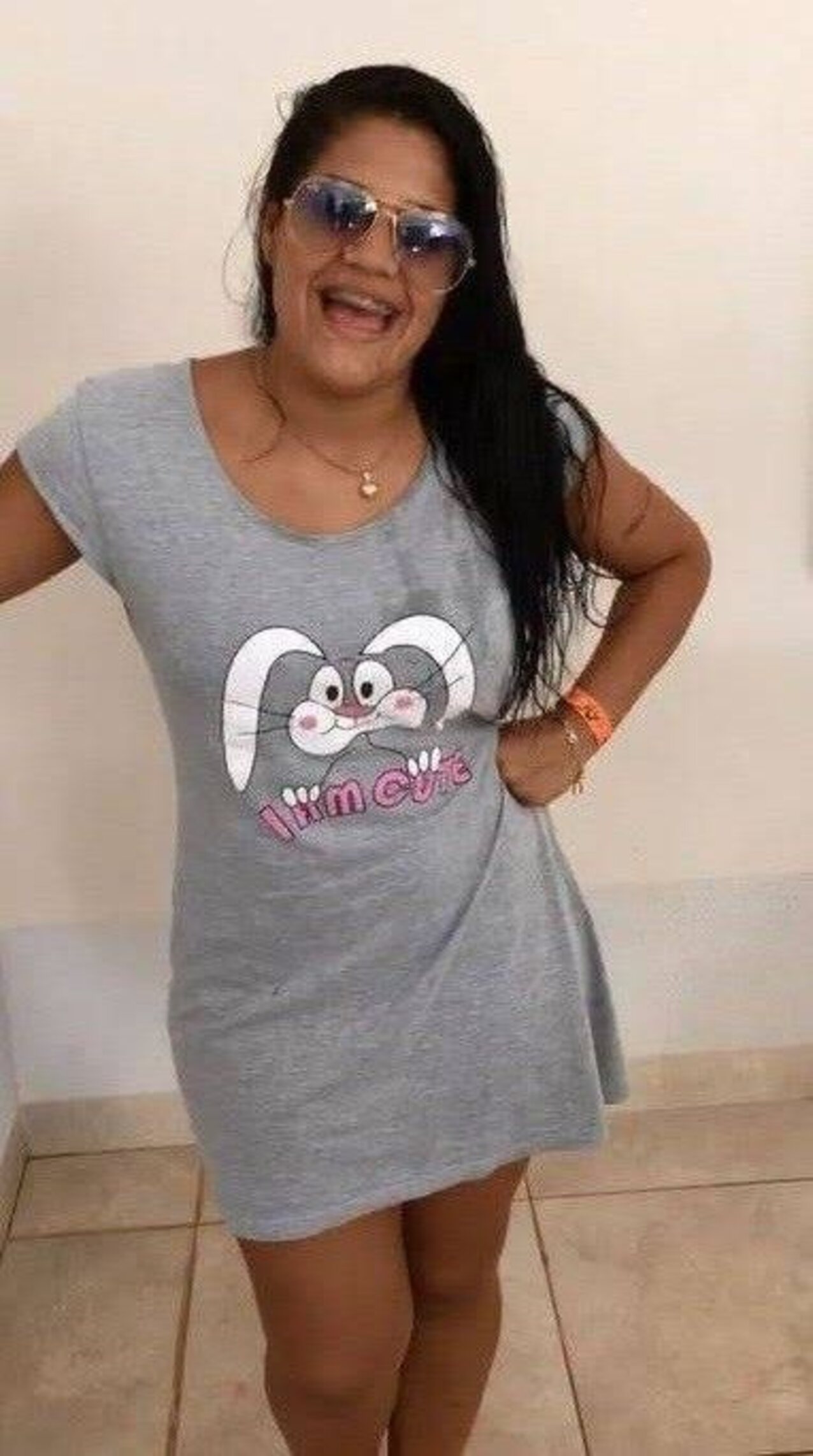 latina glasses dress