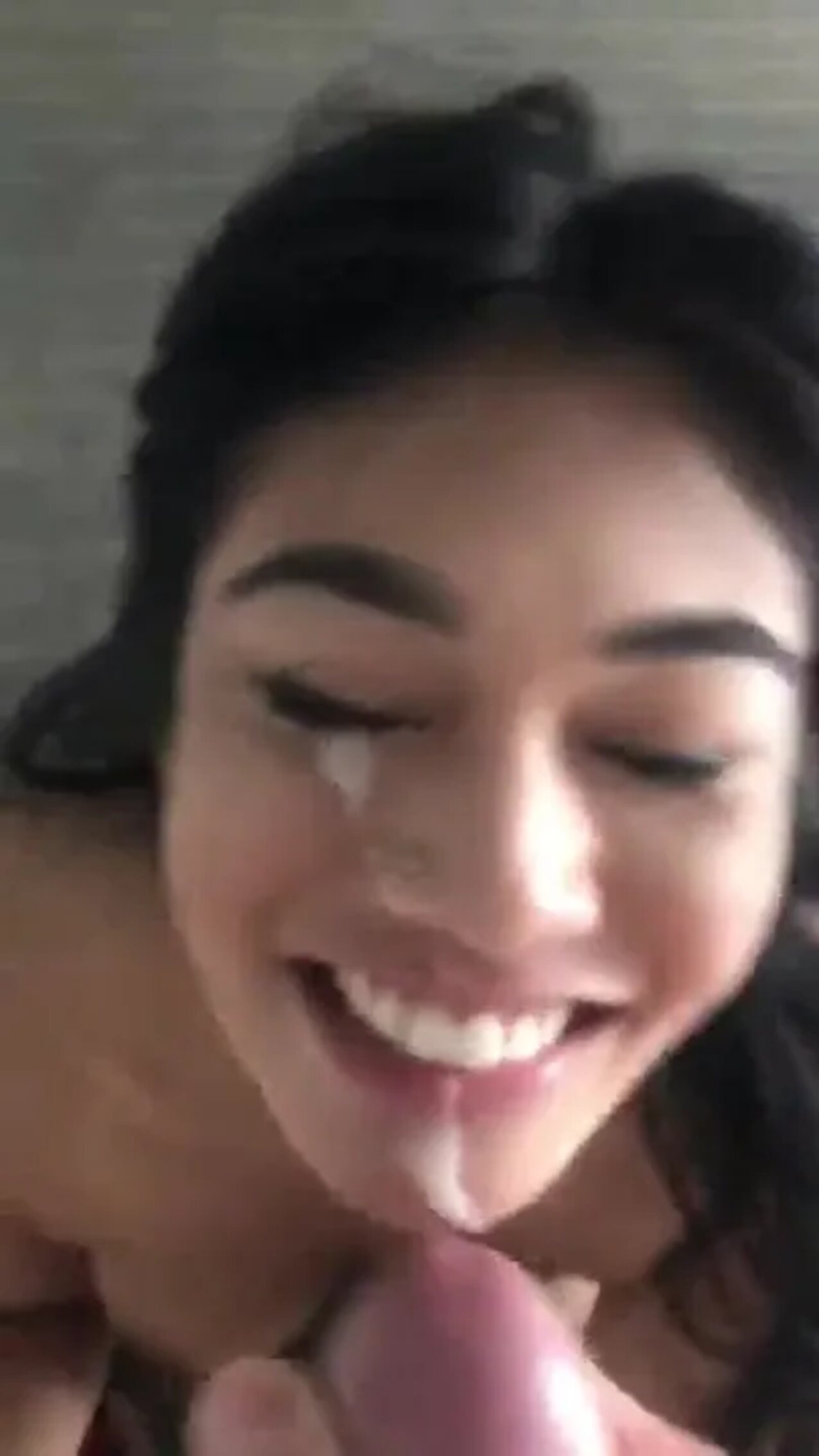 asian facial smiling