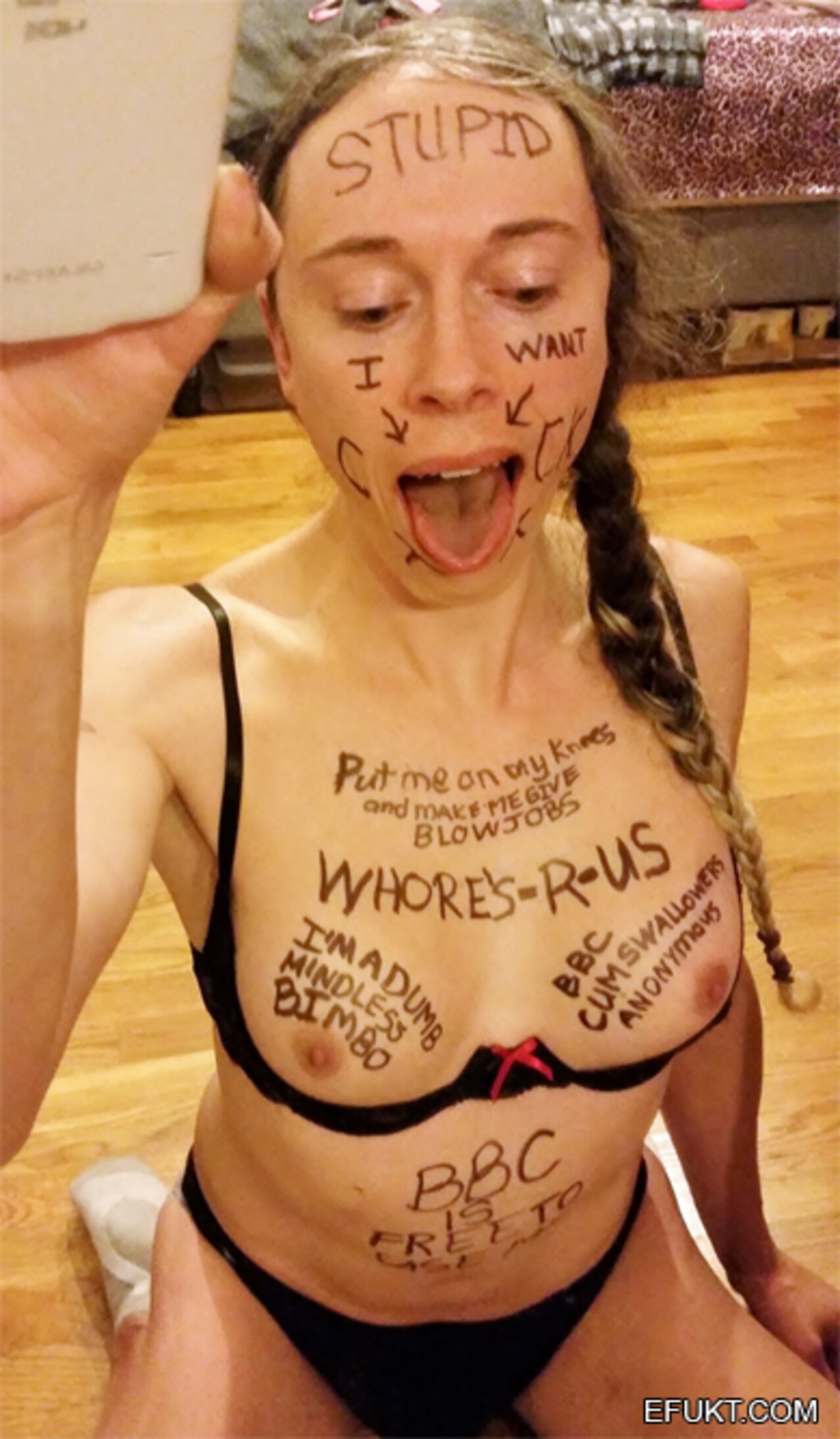 amateur brunette writing