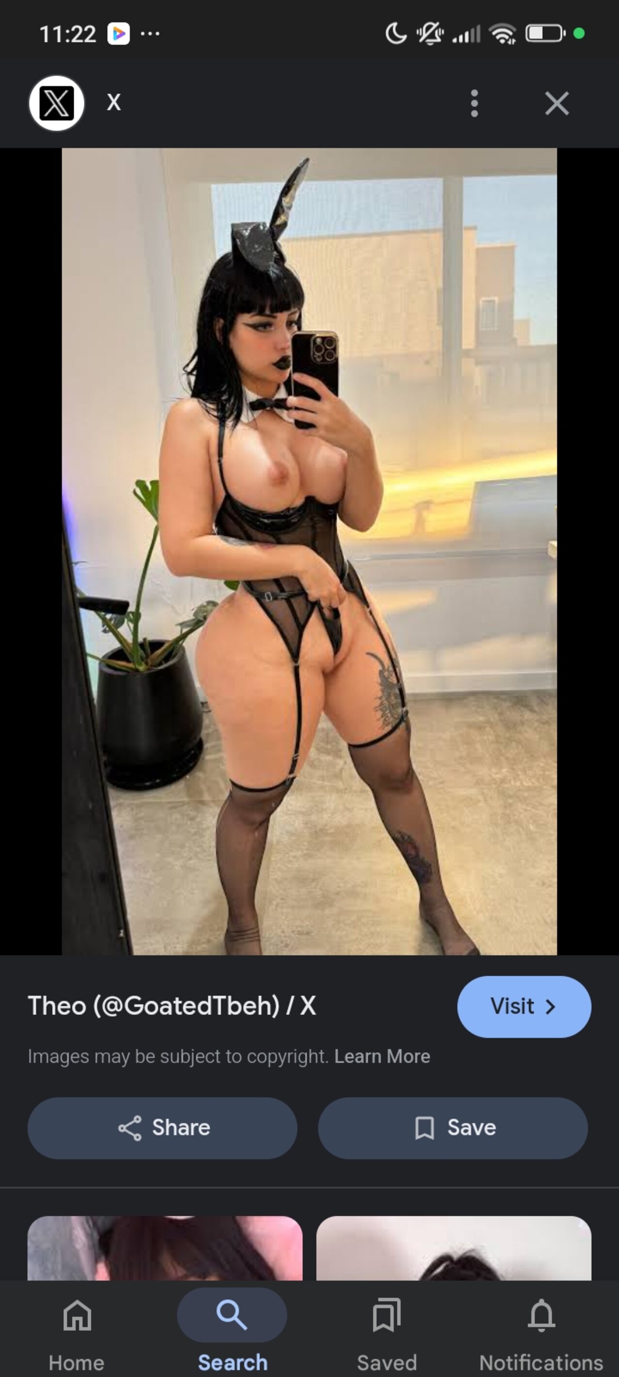 goth mommy bunnygirl