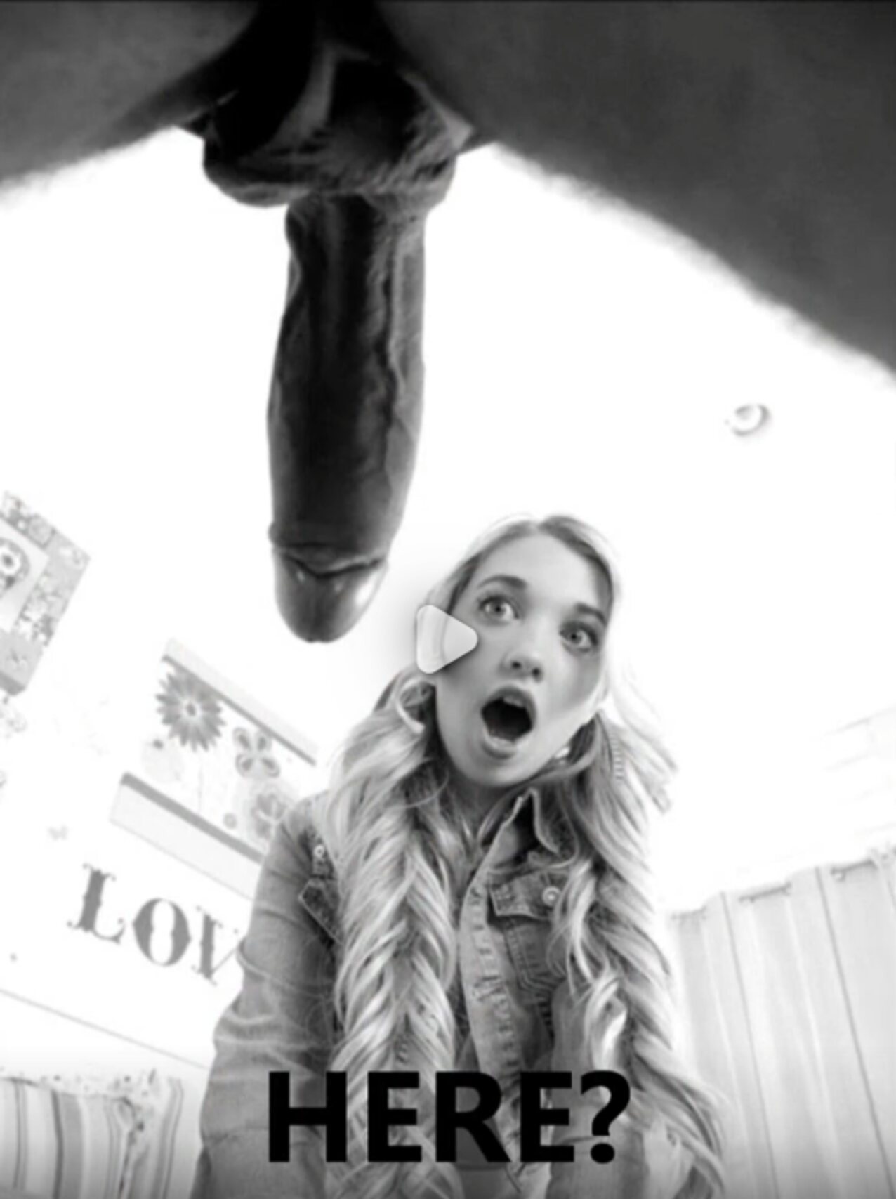 black and white pigtails bbc