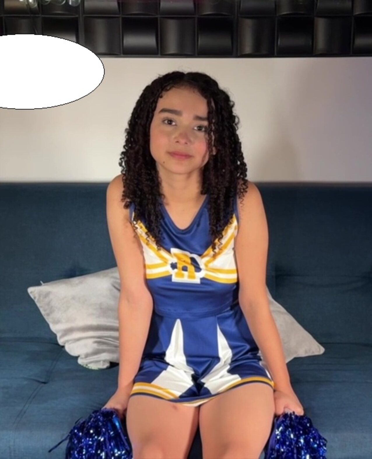 cheerleader cute brunette boy girl sex