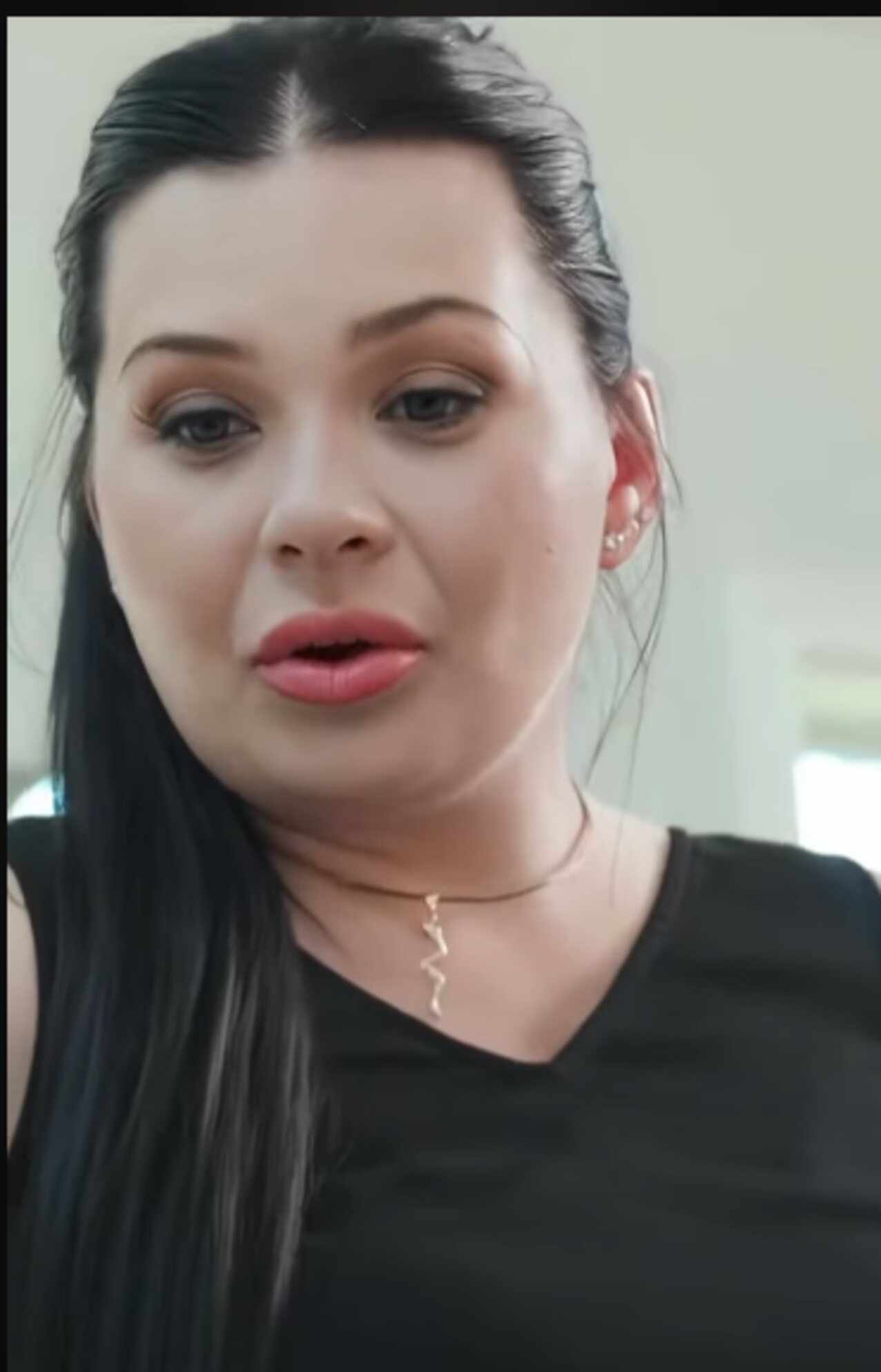 milf tatttoed black shirt