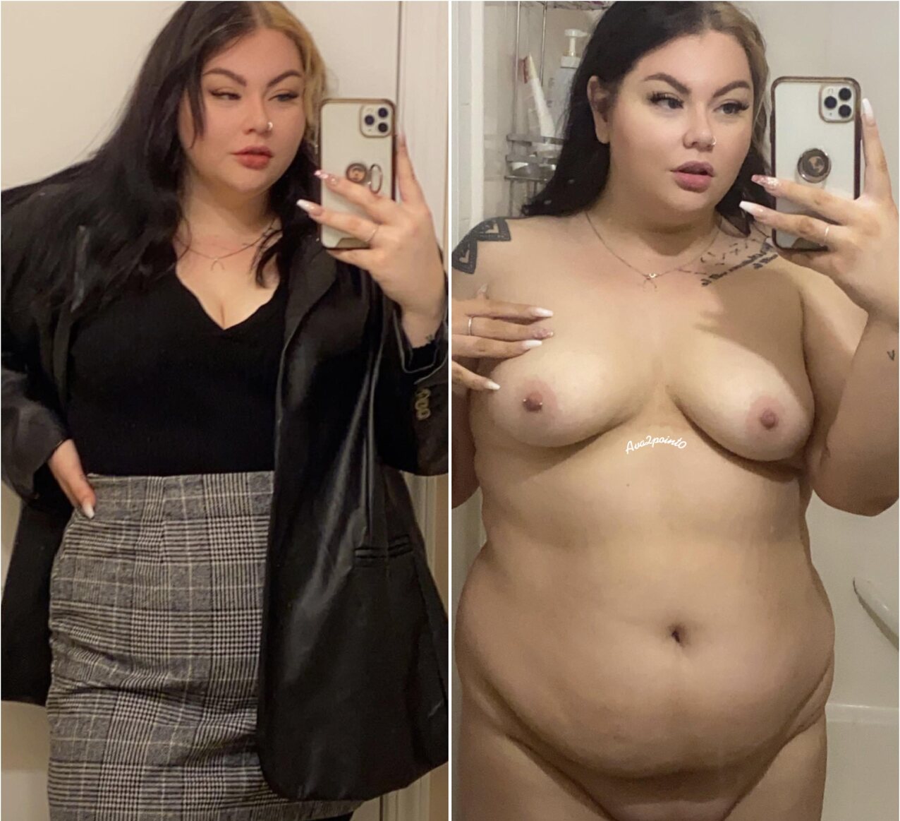 brunette big boob office lady