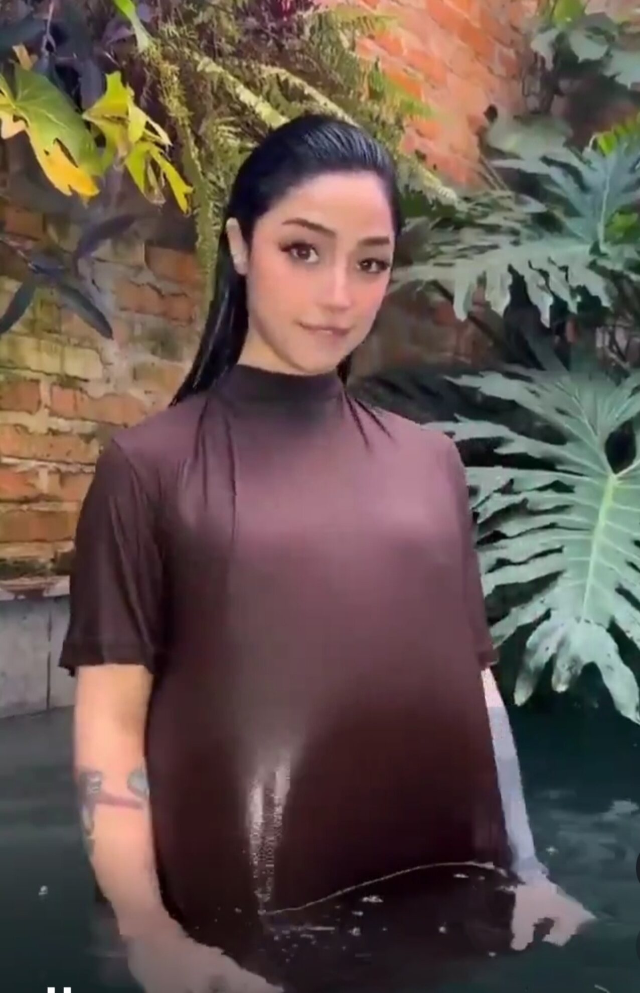 brunette wet sexy