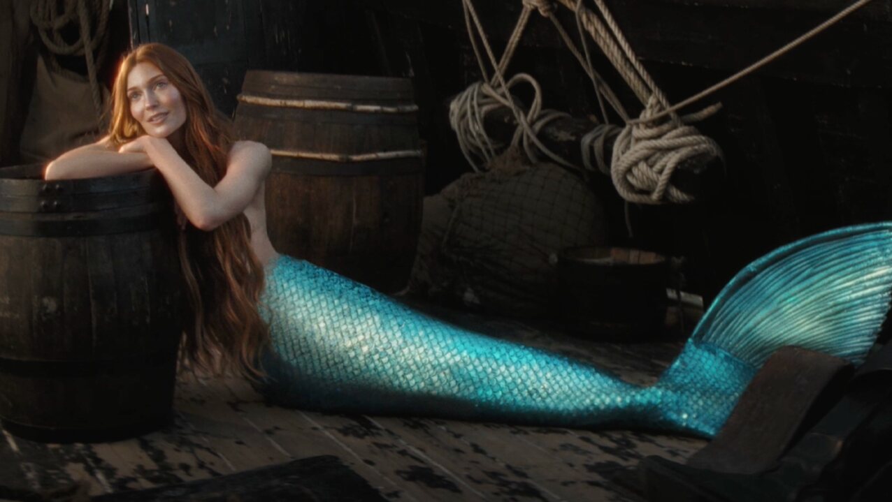 redhead mermaid commercial