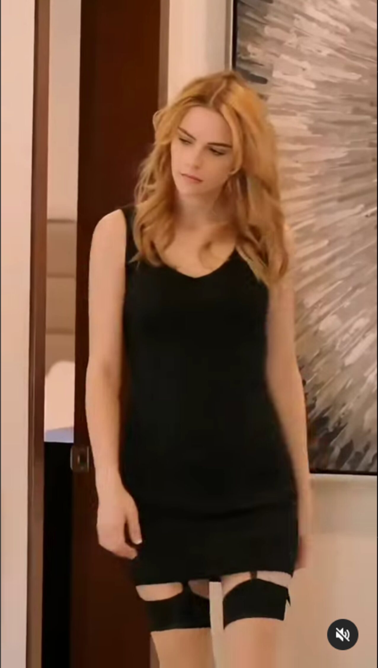 short hair skirt small tits