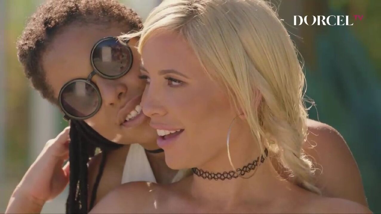 blonde hardcore black