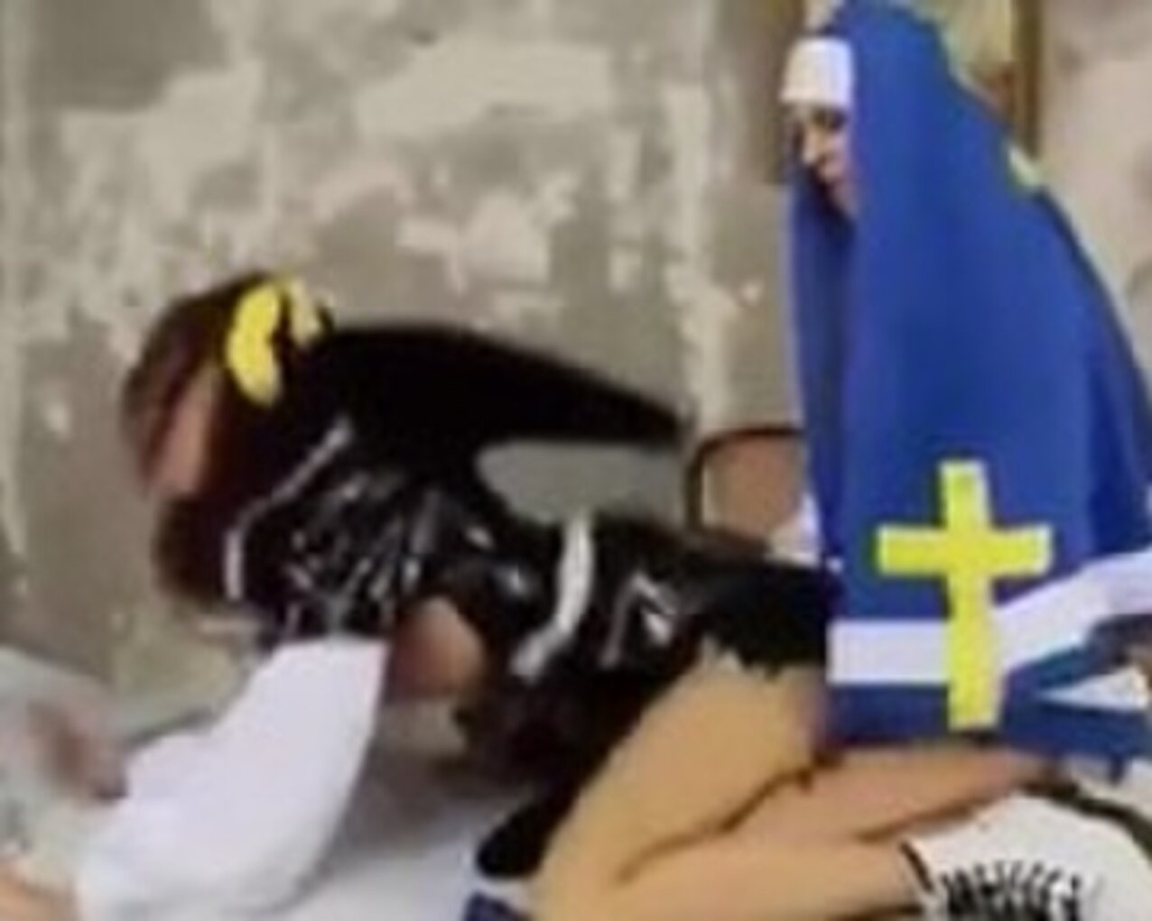 nun cosplay cumlouder