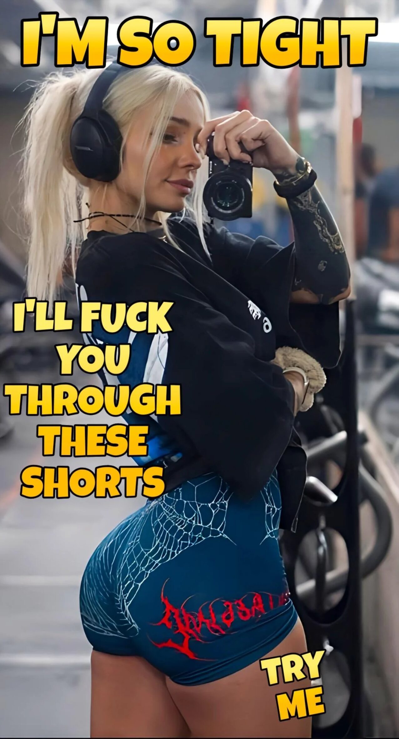 blonde butt big ass