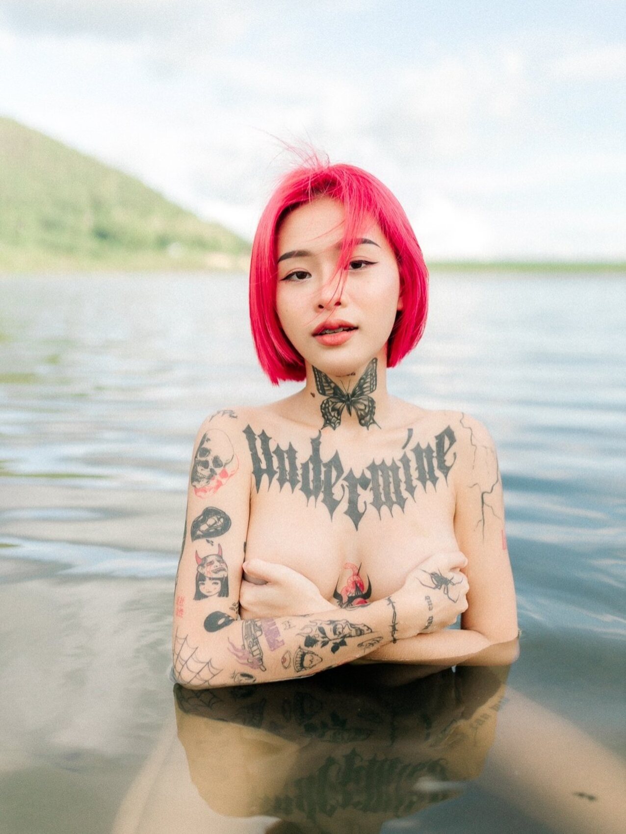 asian tattoo big boobs