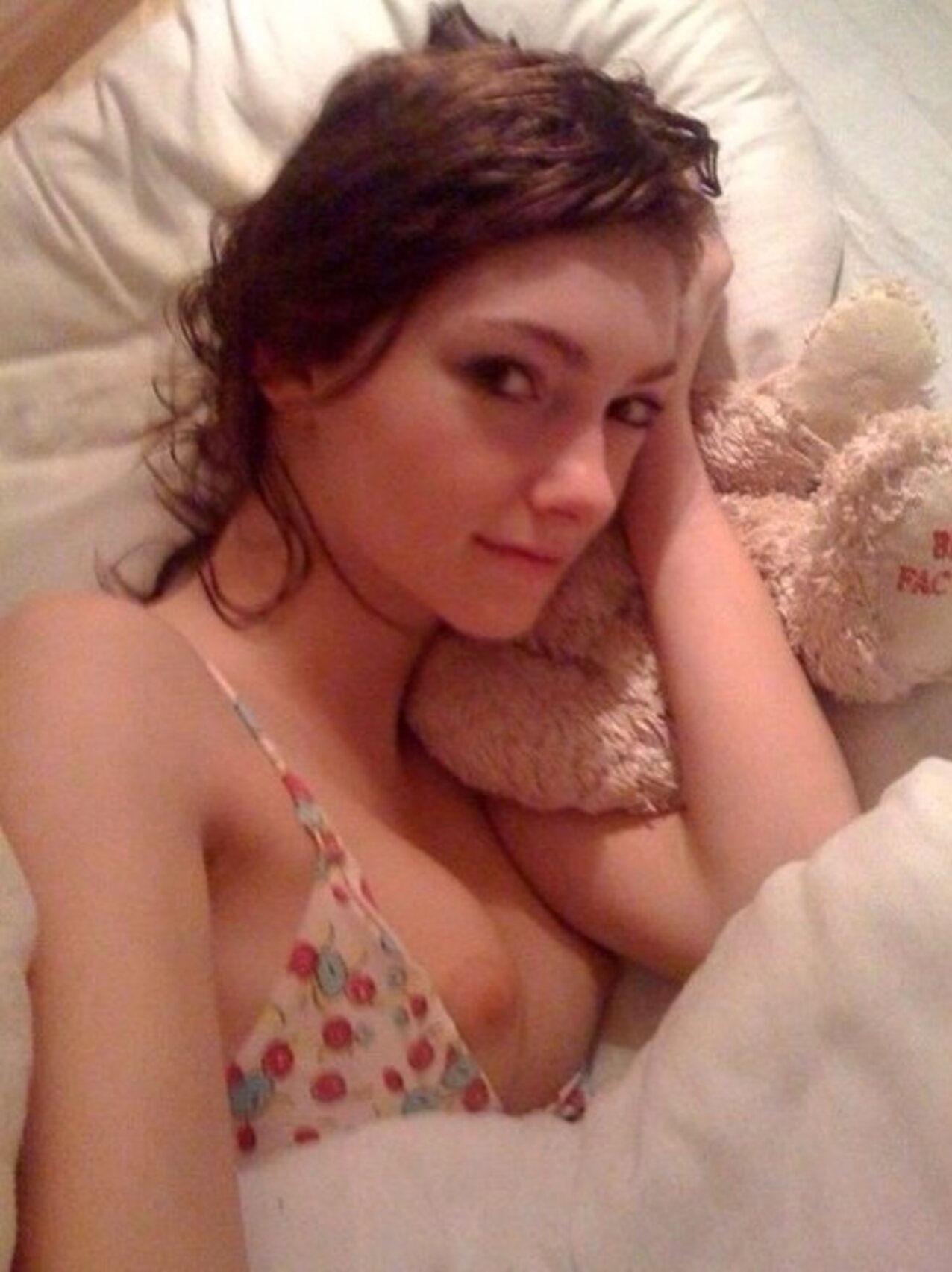 sleeping medium tits pretty