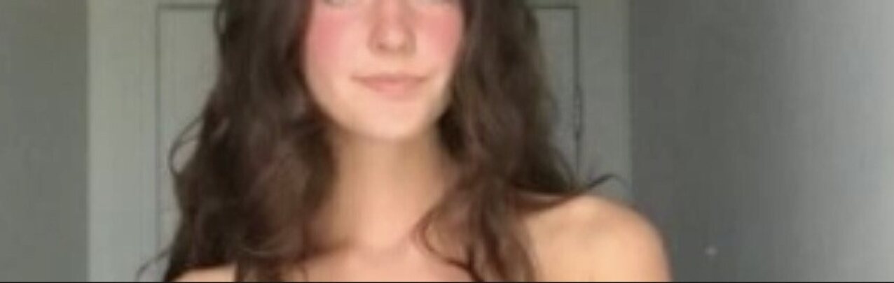 skinny brunette freckles