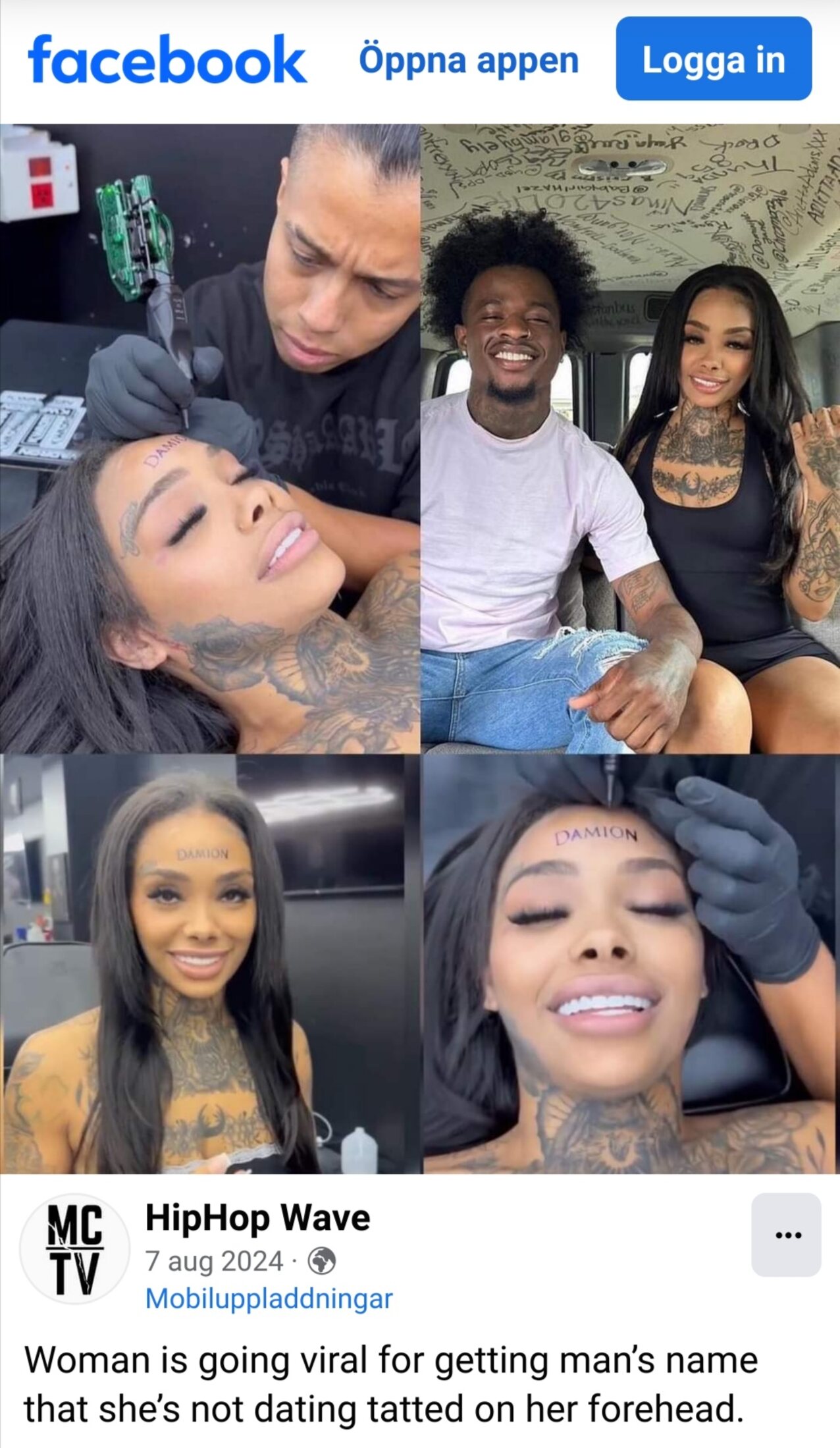 ebony black tattoo