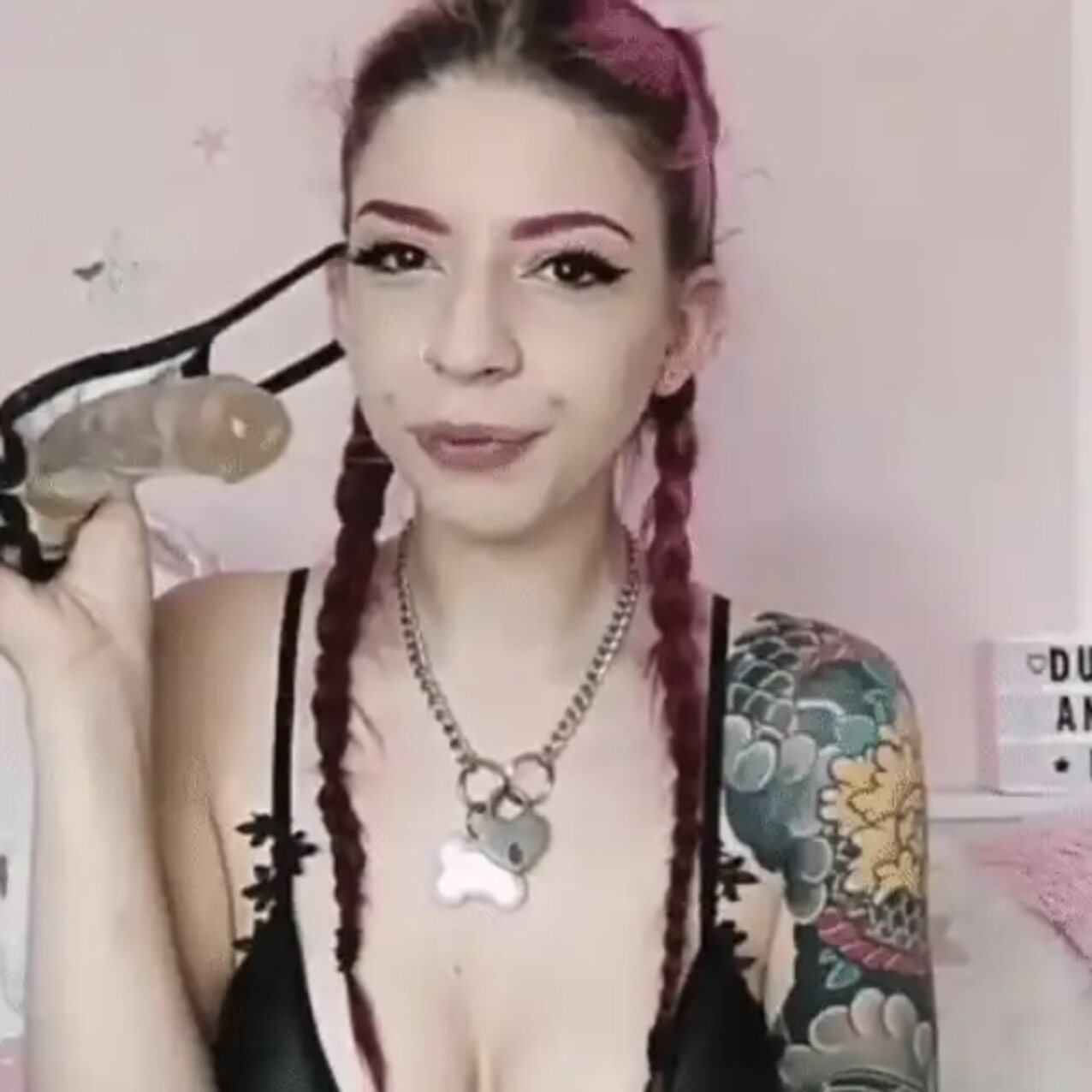dildo mask blowjob